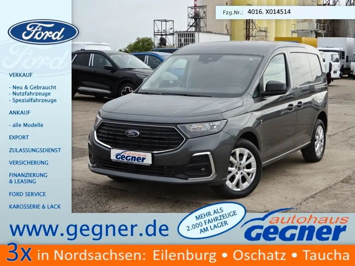 Ford Transit Connect L1 Limited 4x4 AHK Stndhz 2xSTür Gris - 1
