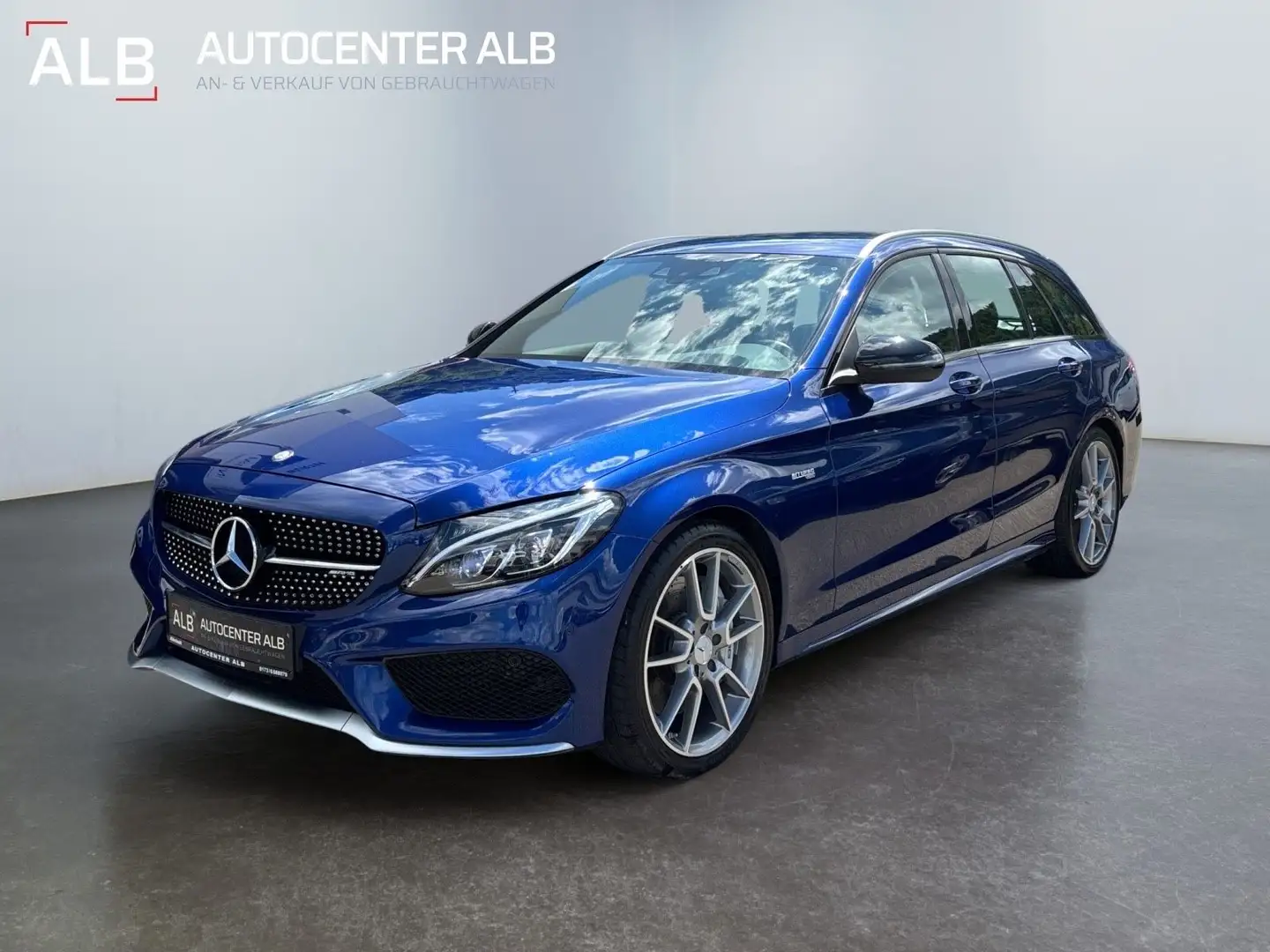 Mercedes-Benz C 43 AMG /1.HAND/AUTOMATIK/XENON/KAMERA/TOP/ Blauw - 1