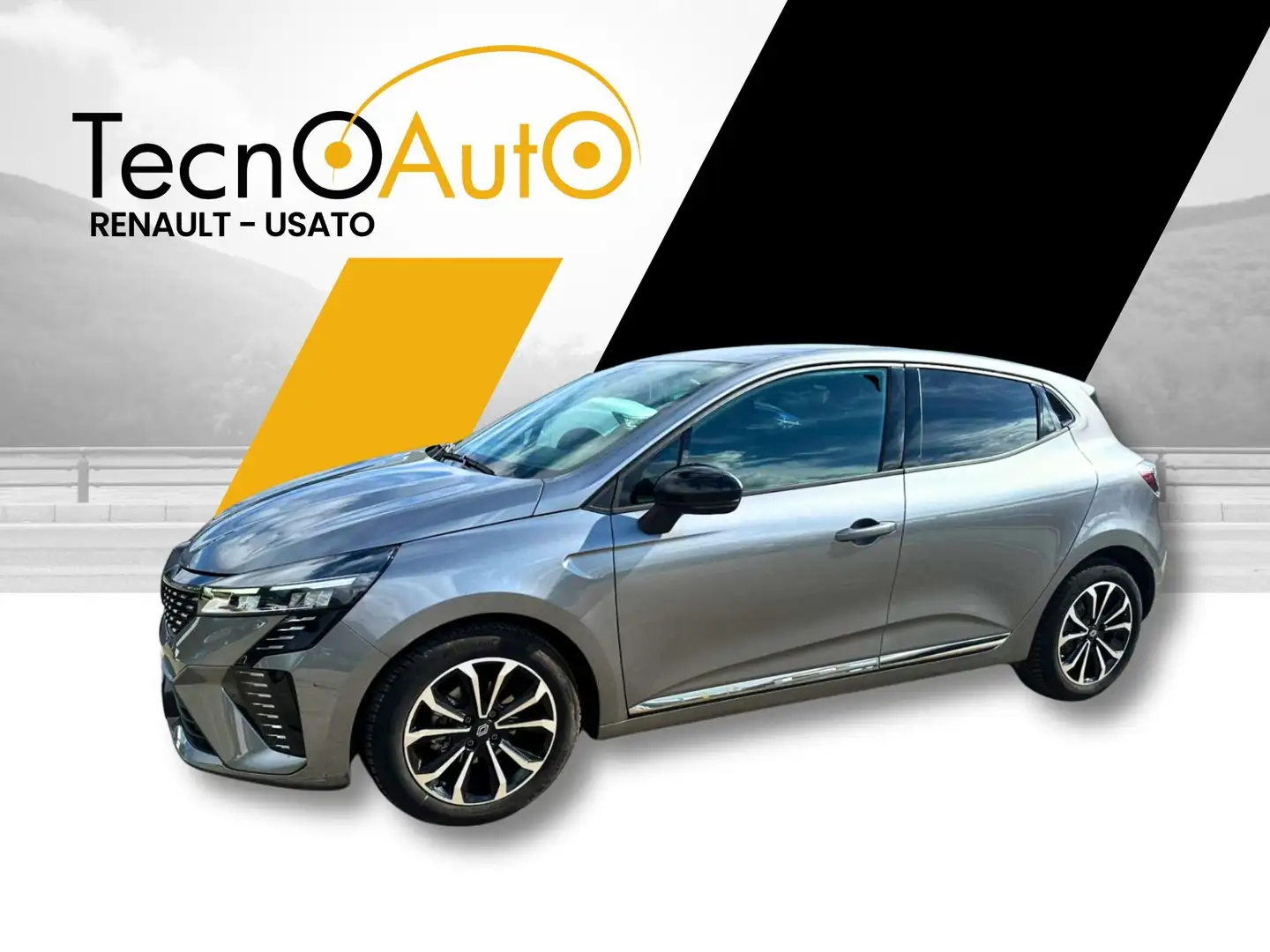 Renault Clio Clio V 2023 1.0 tce Techno 90cv Grigio - 1