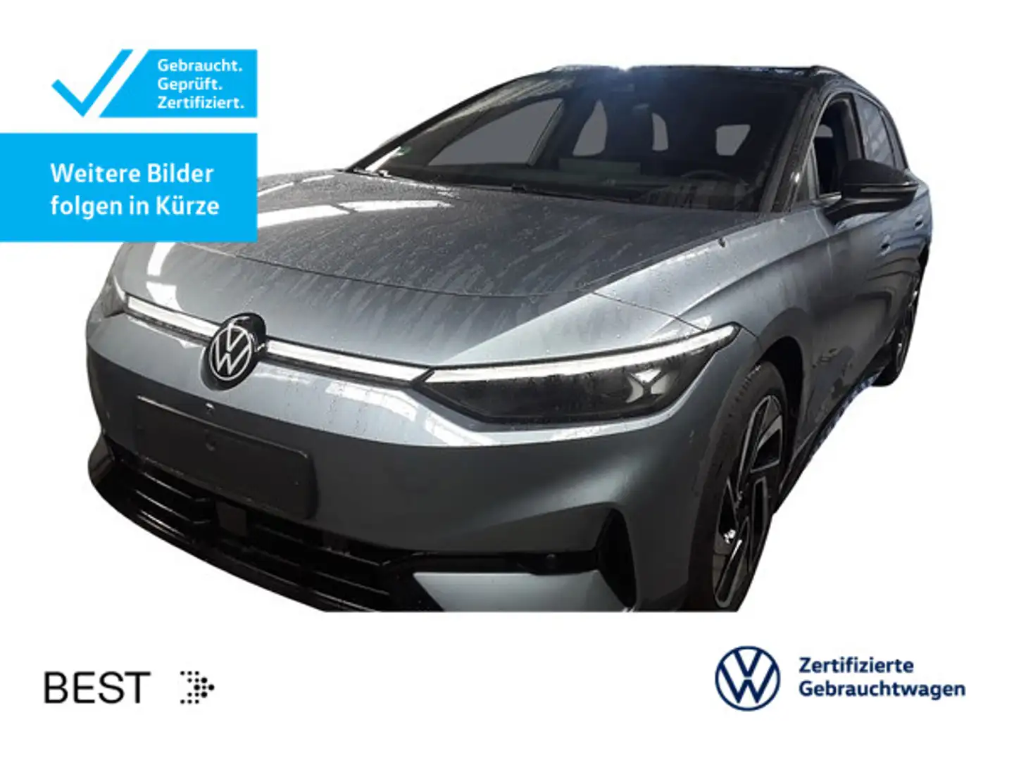 Volkswagen ID.7 Tourer Pro*BLACK-STYLE*AHK*KAMERA*WÄRMEPUMP Blau - 1