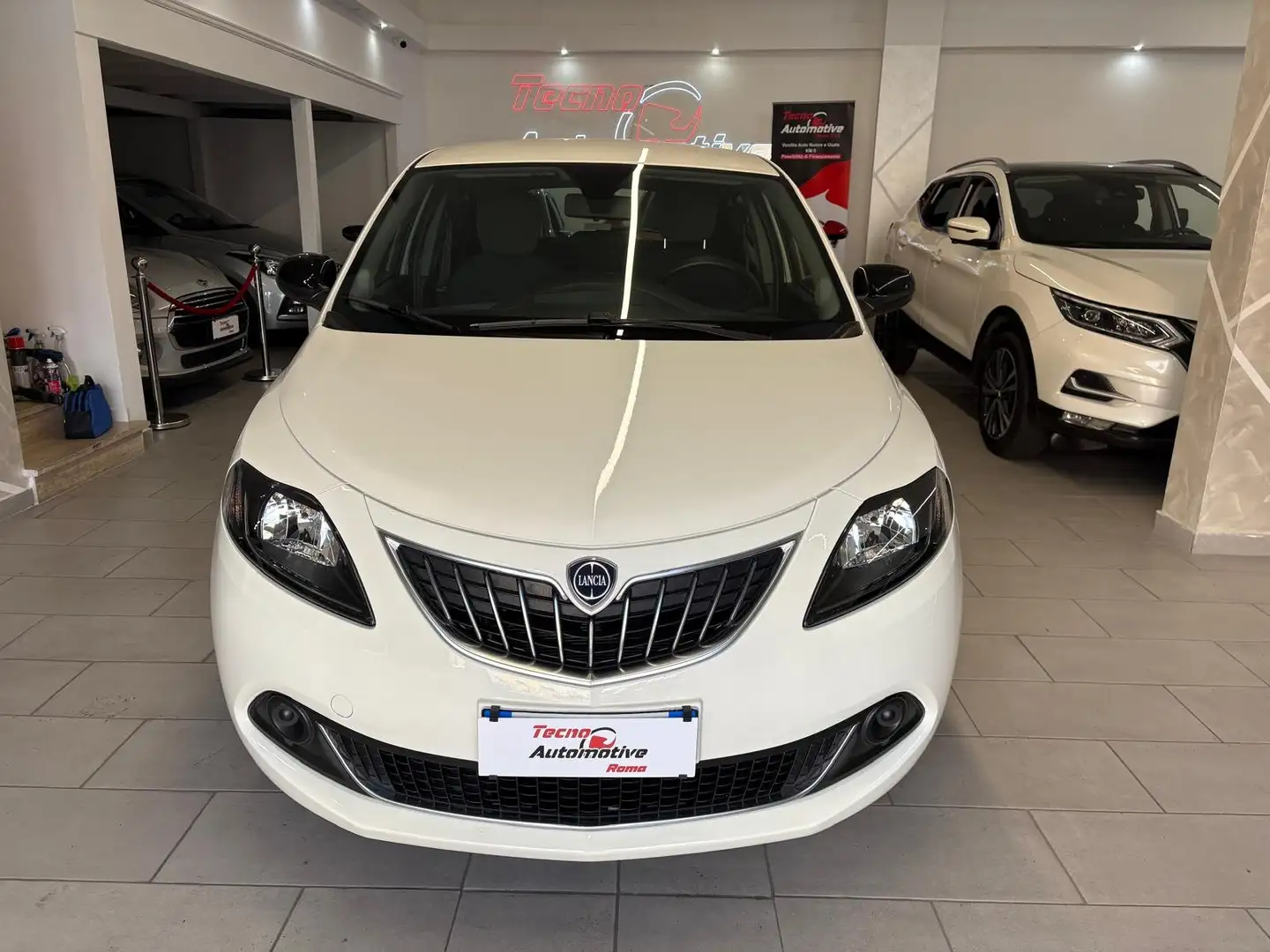 Lancia Ypsilon 1.0 firefly hybrid Silver *UNIPRO*FATTURABILE* Blanc - 2