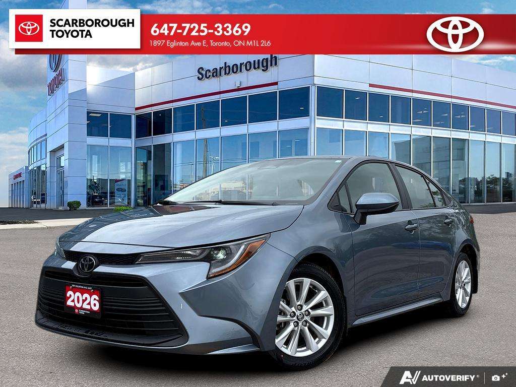 Silver 2026 Toyota Corolla Sedan  Automatic