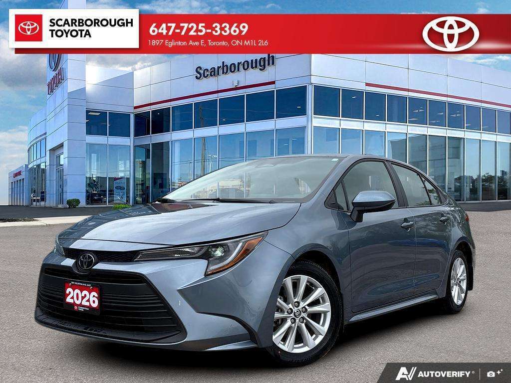 Silver 2026 Toyota Corolla Sedan  Automatic