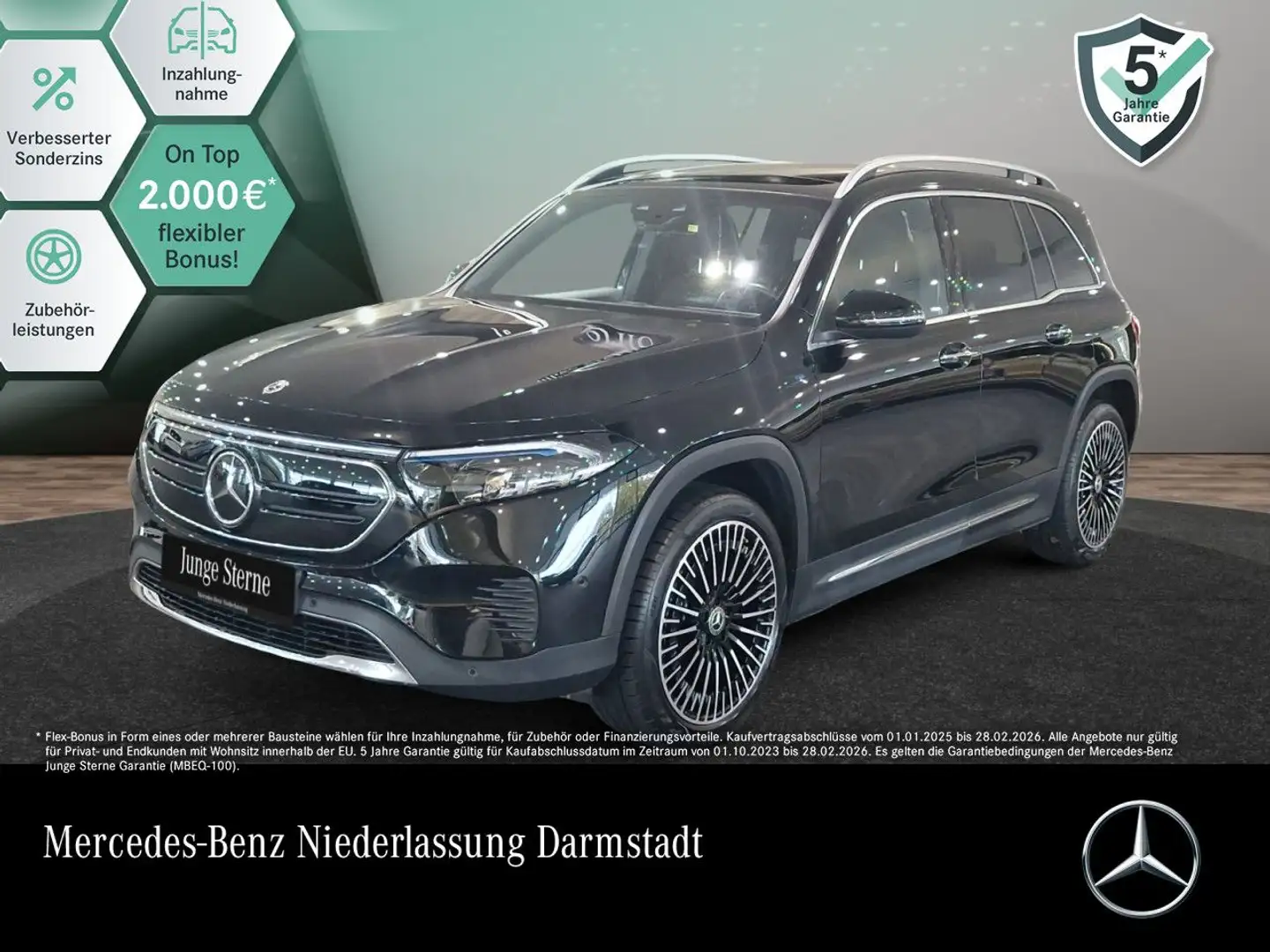 Mercedes-Benz EQB 250 PROG+20"+PLUS-PAKET+PANO+KAMERA+KEYLESS Schwarz - 1