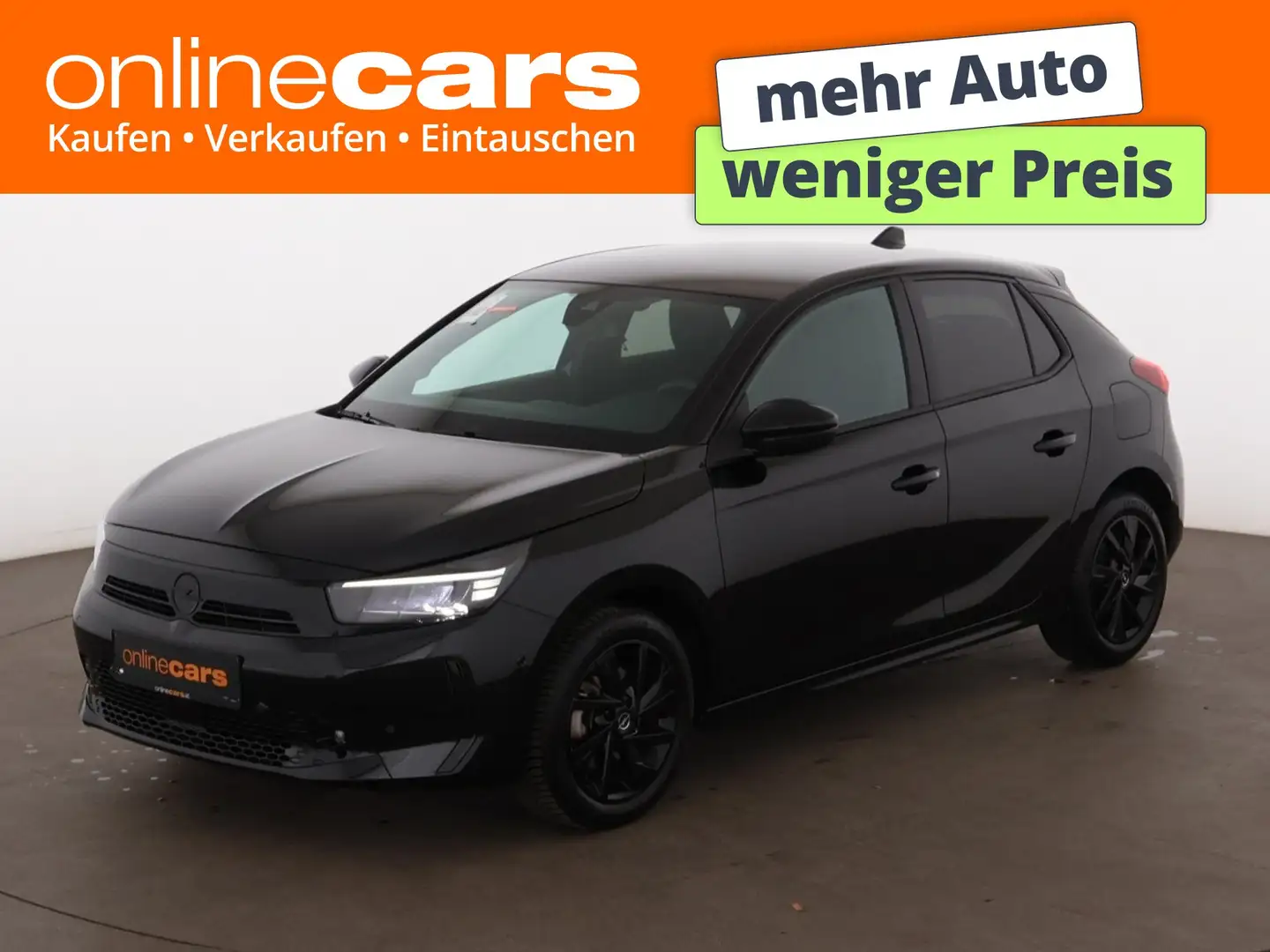 Opel Corsa F 1.2 Turbo GS LED NAVI R-CAM SITZHZ ASSIST Schwarz - 1