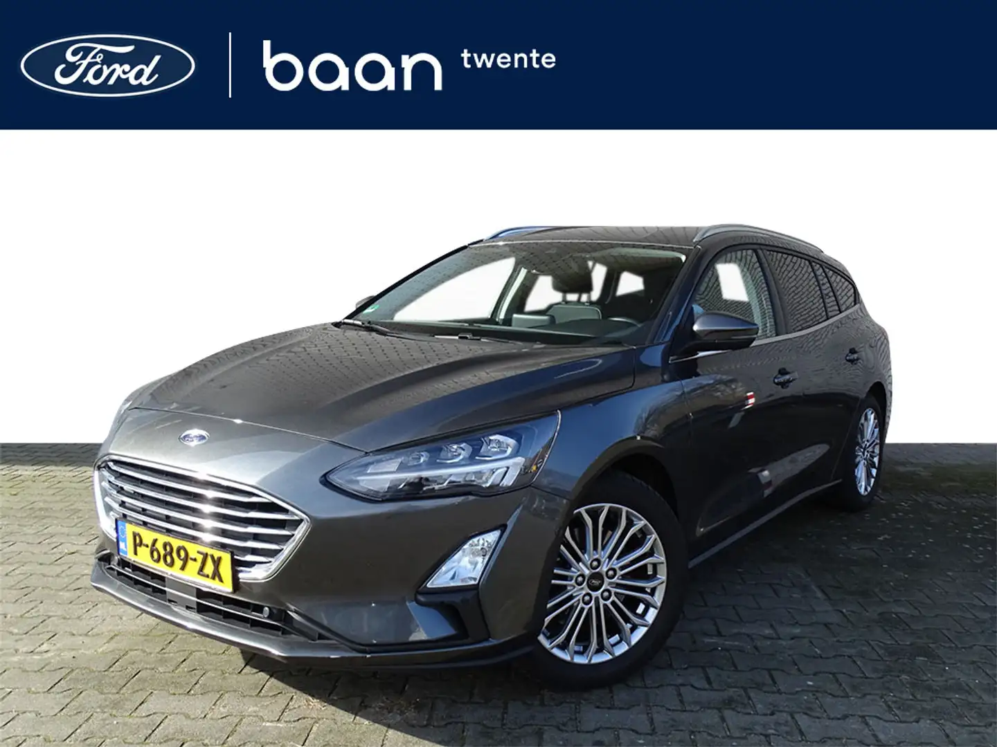 Ford Focus Wagon Titanium X Business 1.0 Turbo 125pk Mild Hyb Grijs - 1