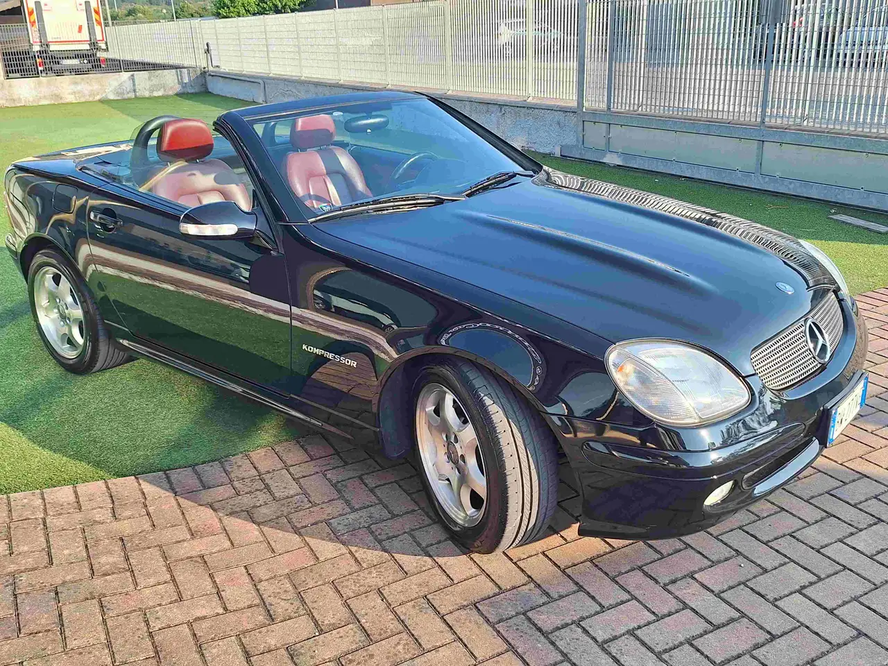 Mercedes-Benz SLK 200 Kompressor Evo - COME NUOVA!! - ASI - SEDILI ELETTRICI - PACCHETTO LEGNO INTERNO COMPLETO- PELLE CARTIER- NO BOLLO, foto 3