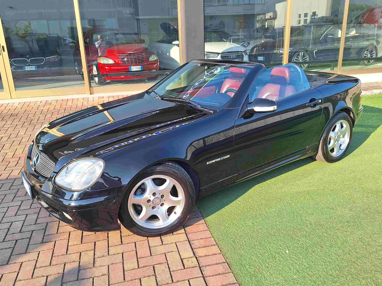 Mercedes-Benz SLK 200 Kompressor Evo - COME NUOVA!! - ASI - SEDILI ELETTRICI - PACCHETTO LEGNO INTERNO COMPLETO- PELLE CARTIER- NO BOLLO, foto 7