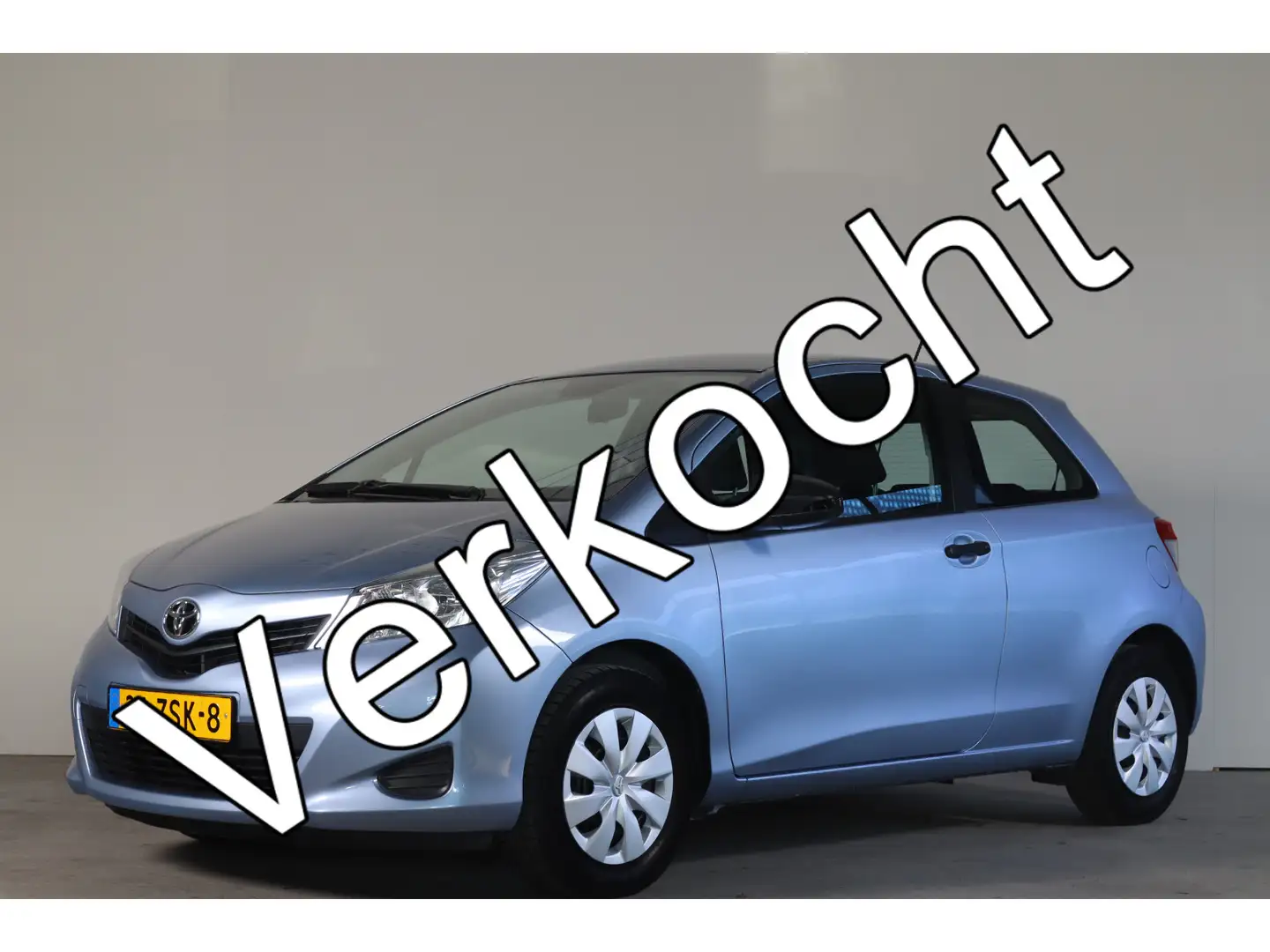 Toyota Yaris 1.0 VVT-i Comfort NL-Auto!! Blauw - 1