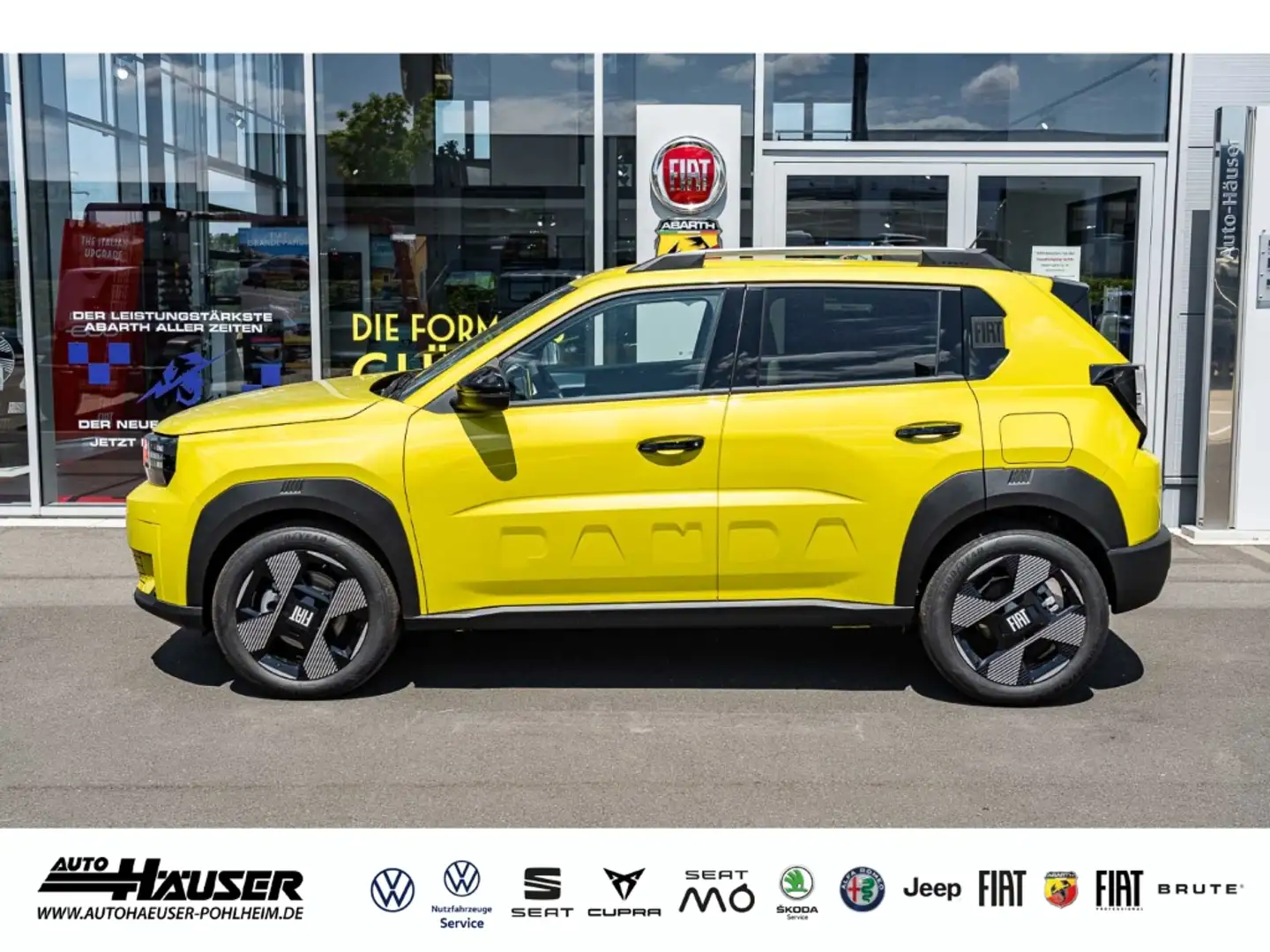 Fiat Grande Panda La Prima Hybrid 1.2 eDCT TEMPOMAT KAMERA LED PDC A Galben - 2