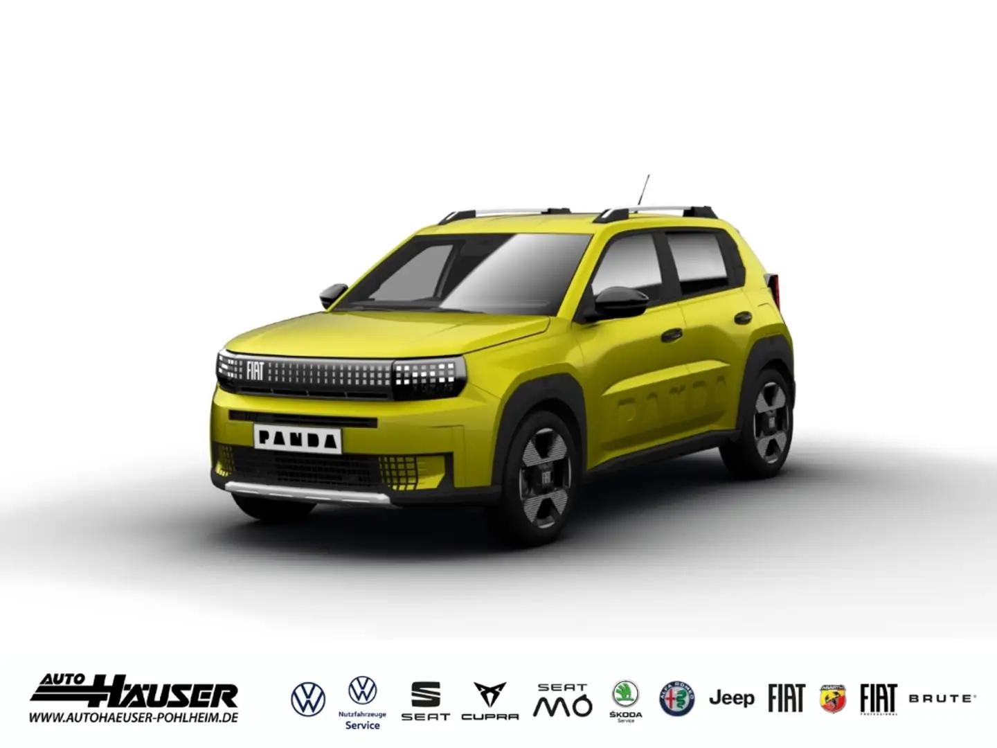 Fiat Grande Panda La Prima Hybrid 1.2 eDCT TEMPOMAT KAMERA LED PDC A Gelb - 1