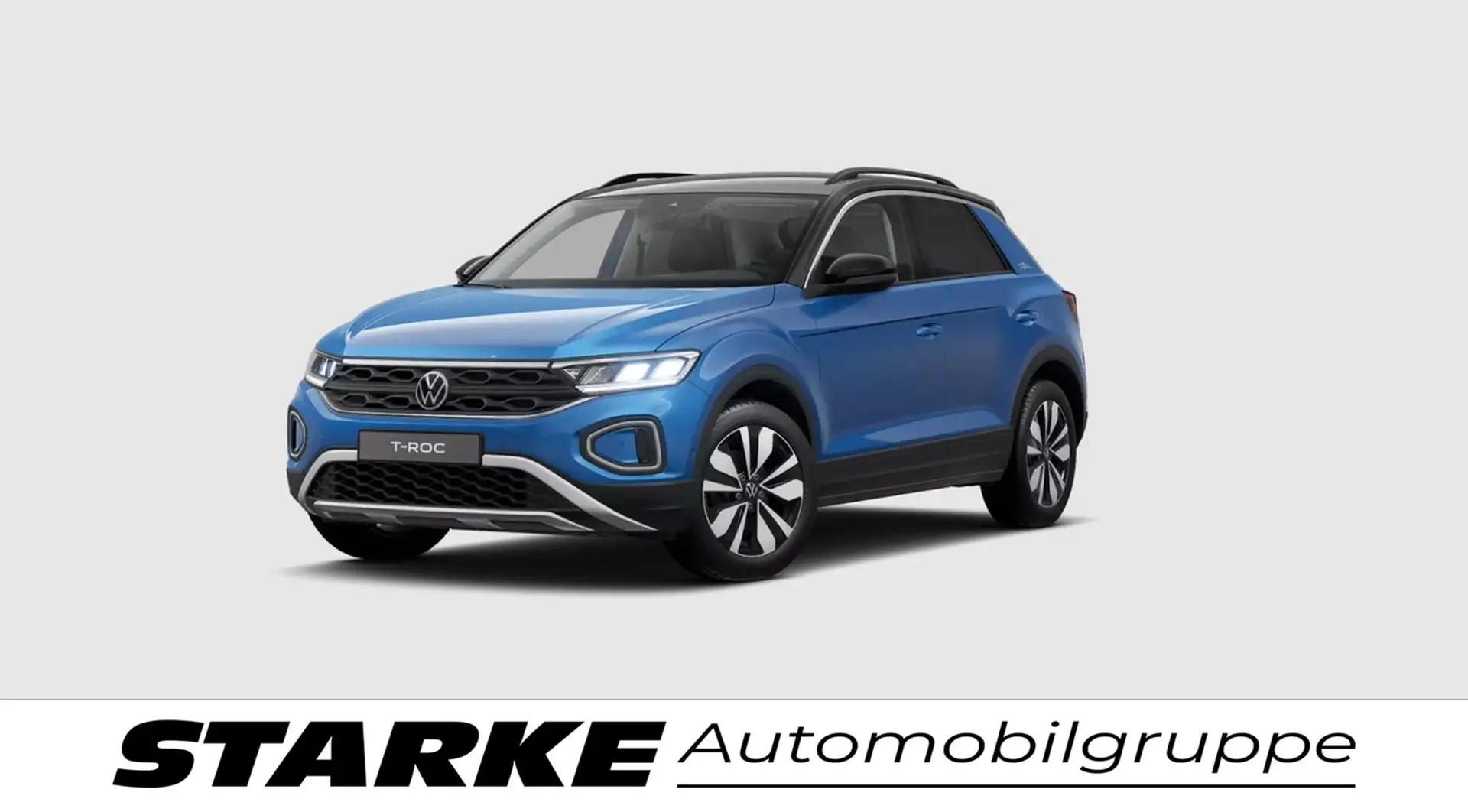 Volkswagen T-Roc 1.0 TSI Goal Blau - 2