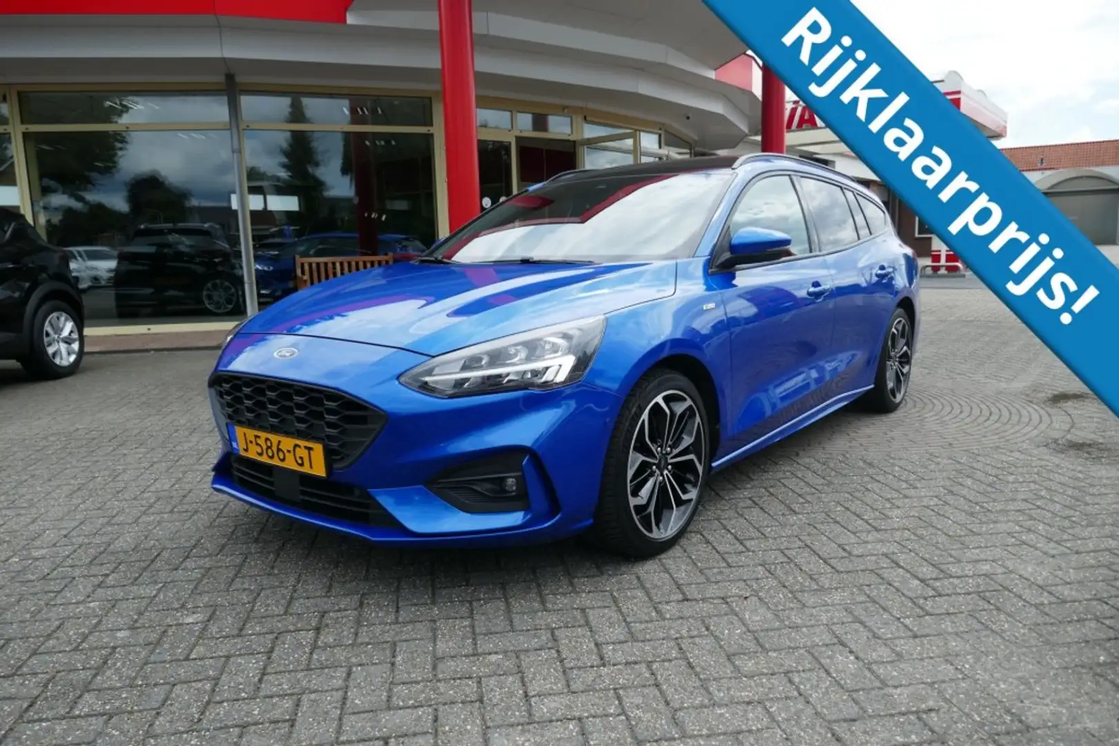 Ford Focus 1.0 ECOB. ST LINE X BUSINESS 125pk  PANODAK/WINTER Bleu - 1