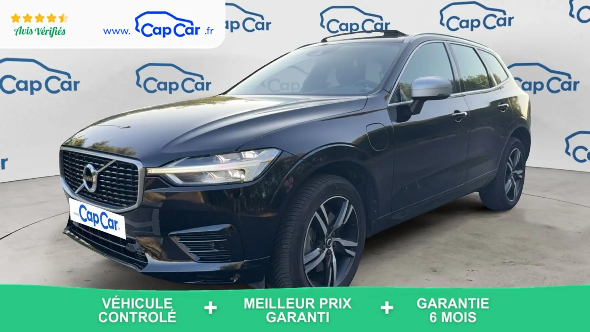 Volvo XC60 II 2.0 T8 Twin Engine 390 Geartronic 8 R-Design Noir - 1