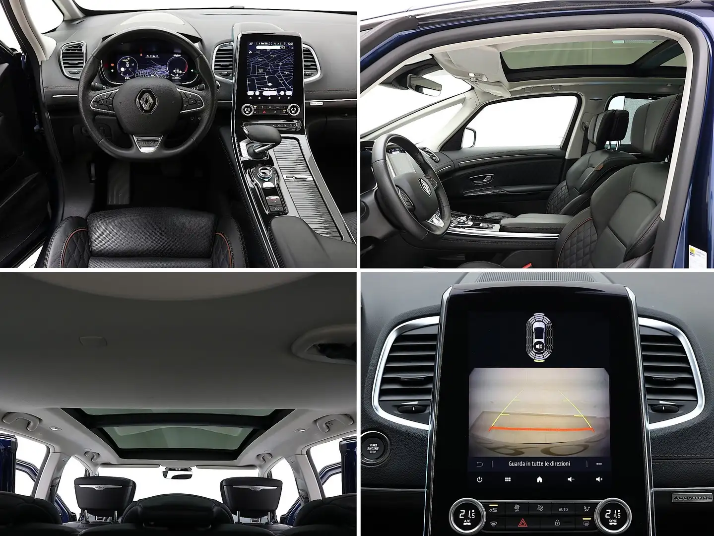 Renault Espace 2.0 dCi Blue Initiale Paris 7P✔️TETTO APRIBILE Nero - 2