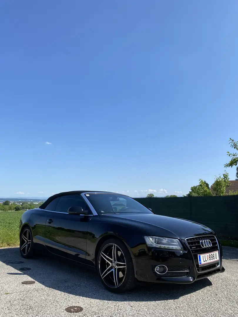 Audi A5 Cabrio 3,0 TDI V6 quattro DPF Aut. Schwarz - 1