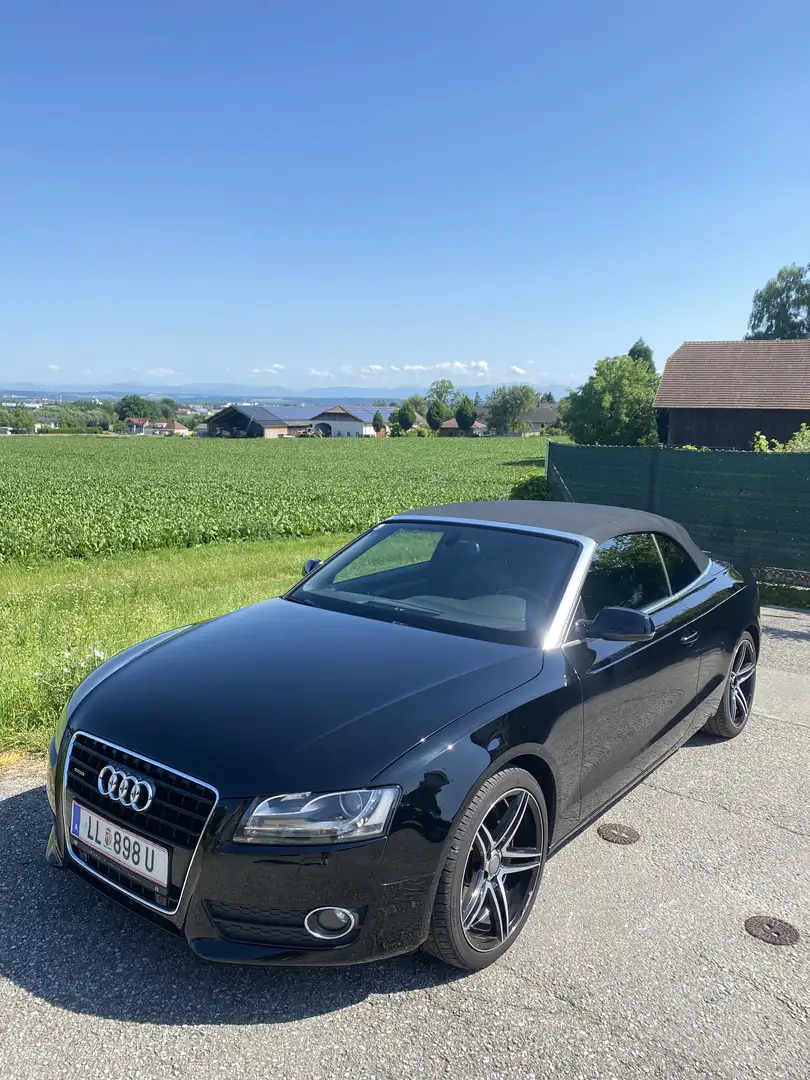 Audi A5 Cabrio 3,0 TDI V6 quattro DPF Aut. Schwarz - 2