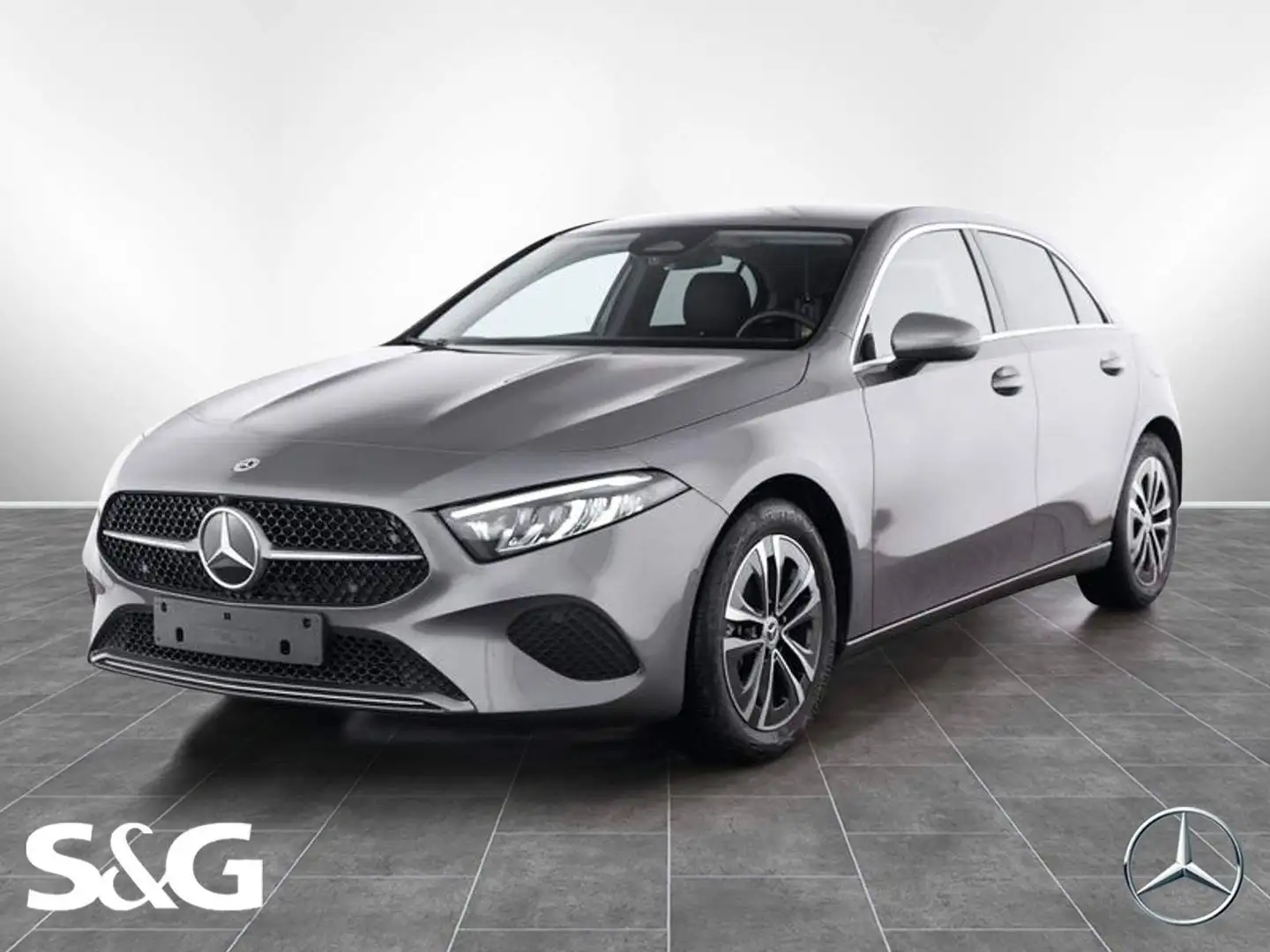 Mercedes-Benz A 180 Kompaktlimousine Progressive RüKam+LED+MBU Grau - 1