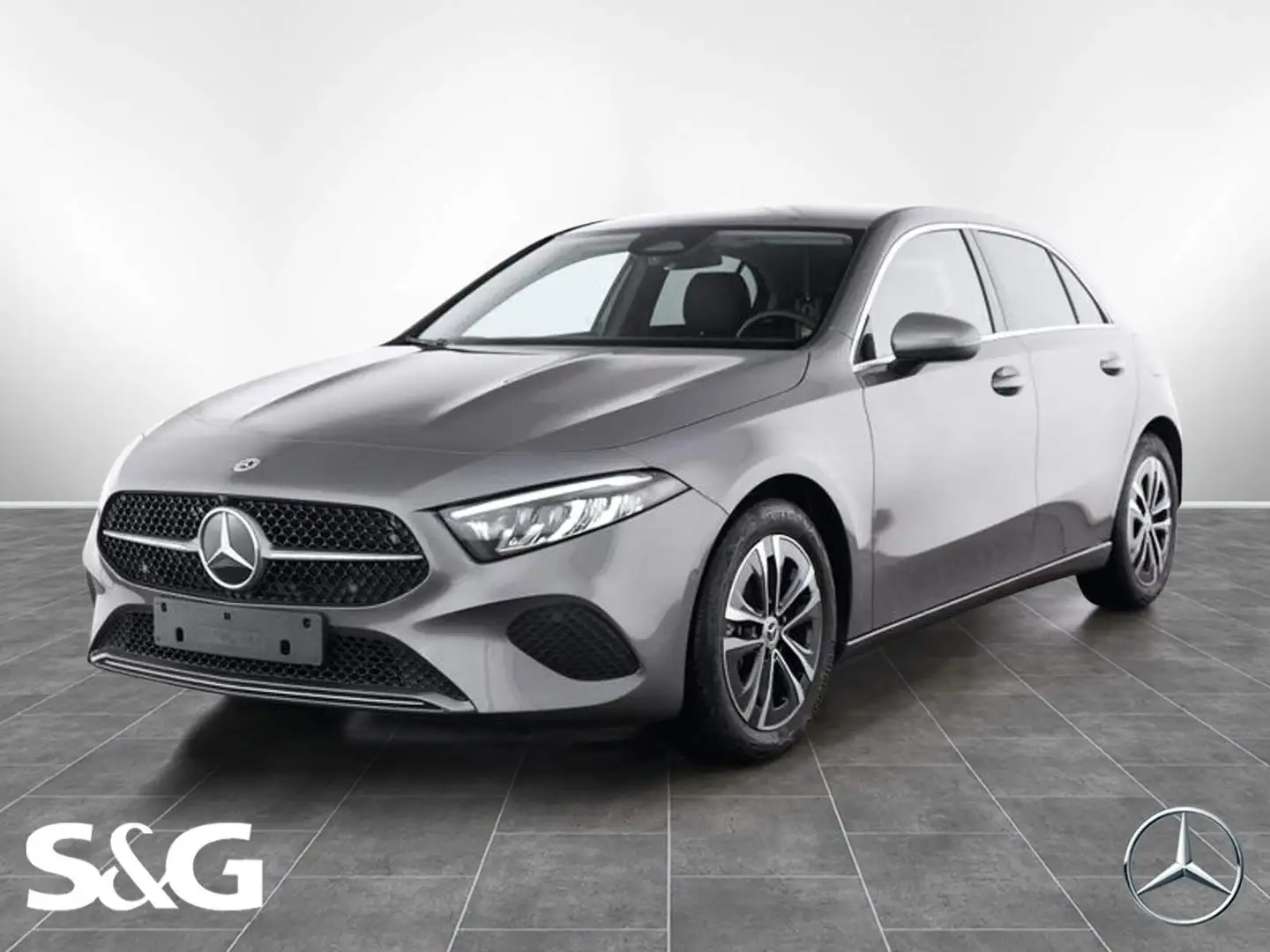 Mercedes-Benz A 180 Kompaktlimousine Progressive RüKam+LED+MBU Grau - 1