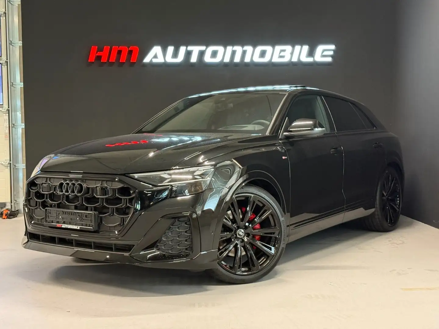 Audi Q8 50 TDI FACELIFT/S-LINE/MATRIX/OLED/RAUTE/23 Zwart - 1