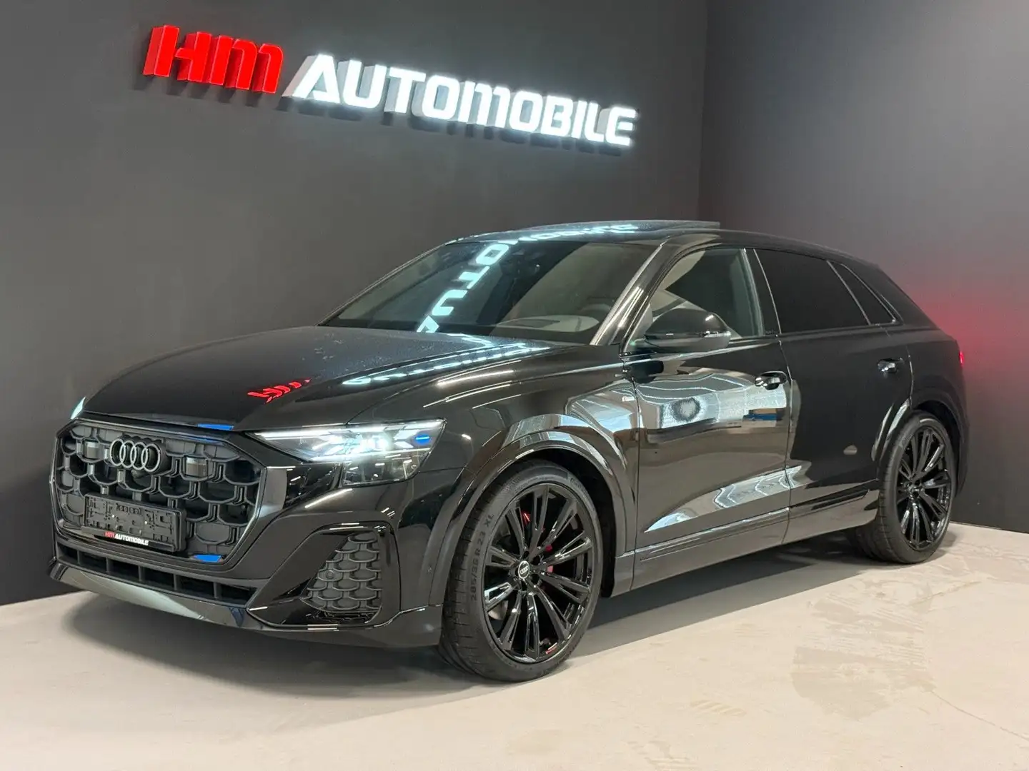 Audi Q8 50 TDI FACELIFT/S-LINE/MATRIX/OLED/RAUTE/23 Zwart - 2