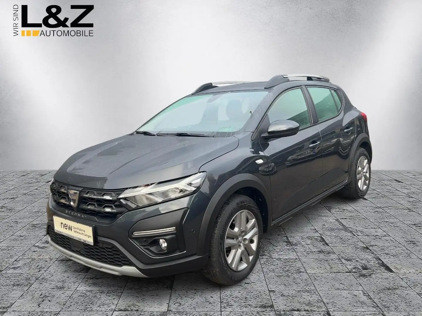 Dacia Sandero Stepway TCe 110 Ultimate  *PDC,SHZ,GSD* Gris - 1