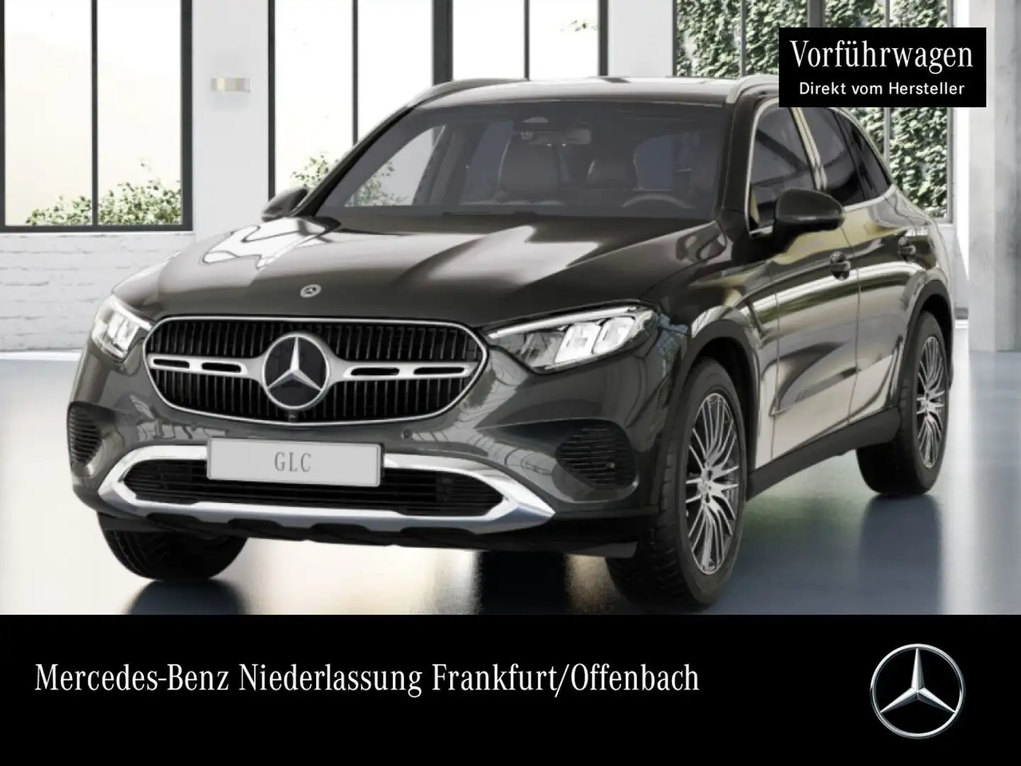 Mercedes-Benz GLC 200 4M AVANTG+360+AHK+LED+TOTW+KEYLESS+9G Grau - 1
