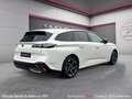 Peugeot 308 BlueHDi 130ch SS EAT8 Allure Pack CARPLAY/LEDS AMBIANCE/CAMERA/ANGLE MORT Weiß - thumbnail 7