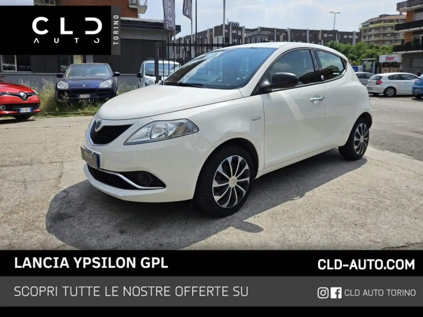 Lancia Ypsilon 1.2 69 CV 5 porte GPL Ecochic Bianco - 1