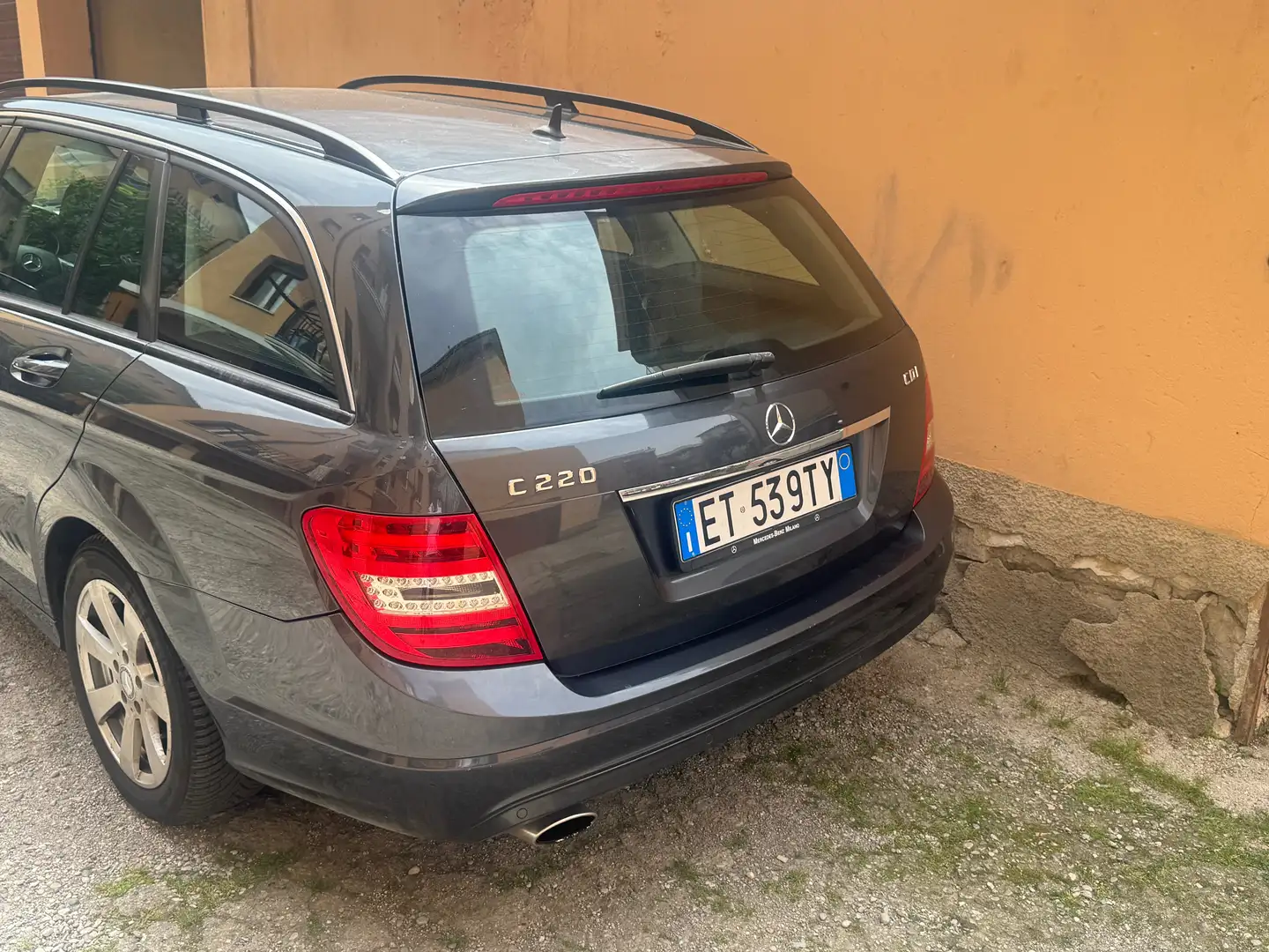 Mercedes-Benz C 220 Classe C - W204 2011 SW SW cdi (be) Elegance Srebrny - 2