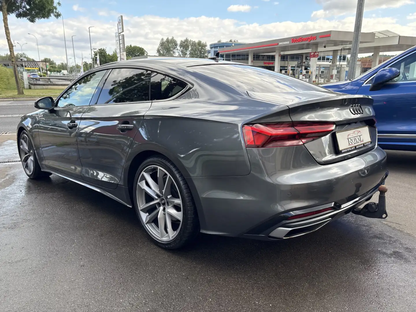Audi A5 SPORTBACK 35 TDI S LINE S TRONIC * GARANTIE 36 MOI Grijs - 2
