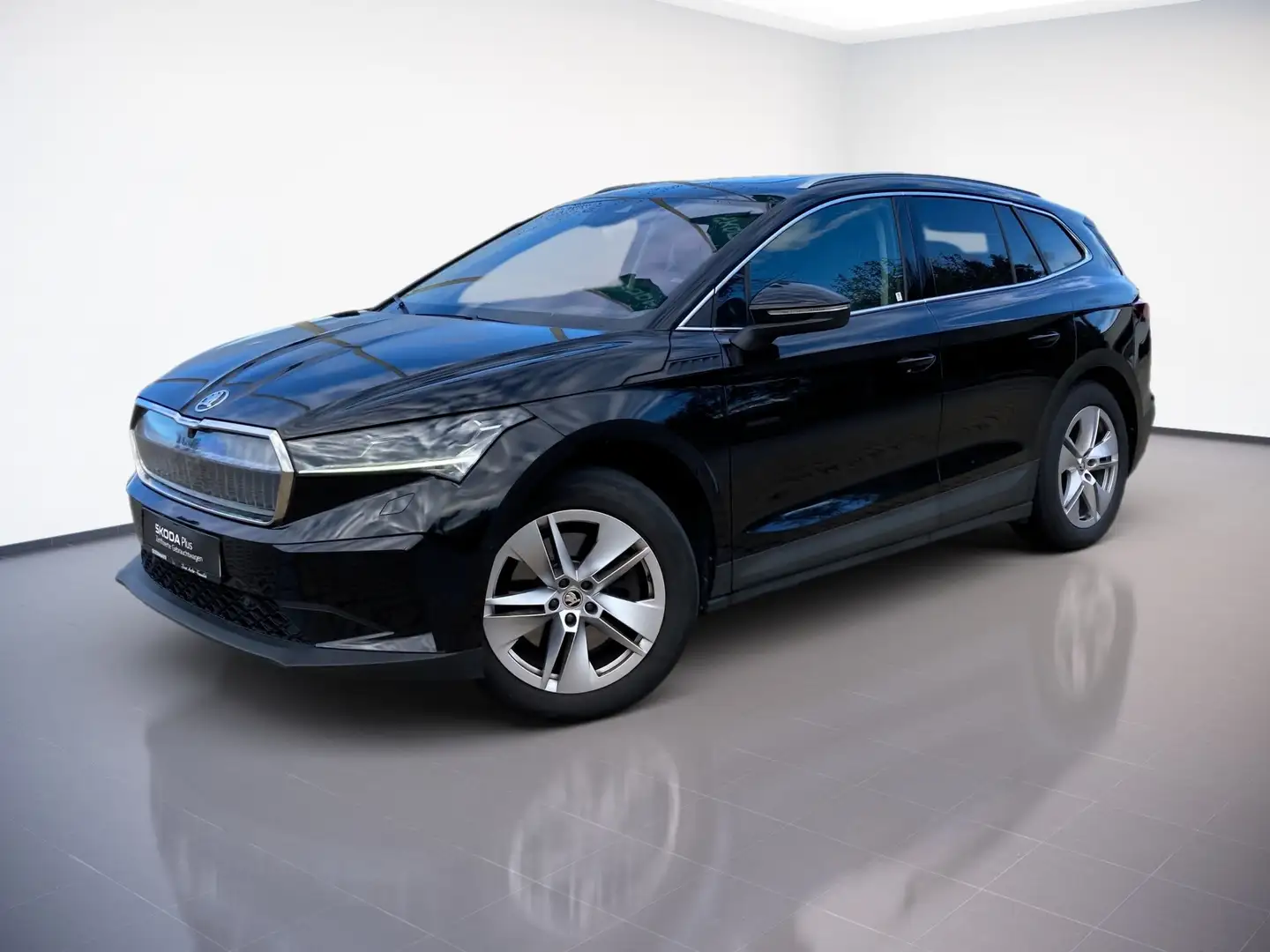 Skoda Enyaq iV 80 Suite LED.NAV.WärmeP.PSD.IPA.KAM.AHK.LKR-HEI Noir - 2