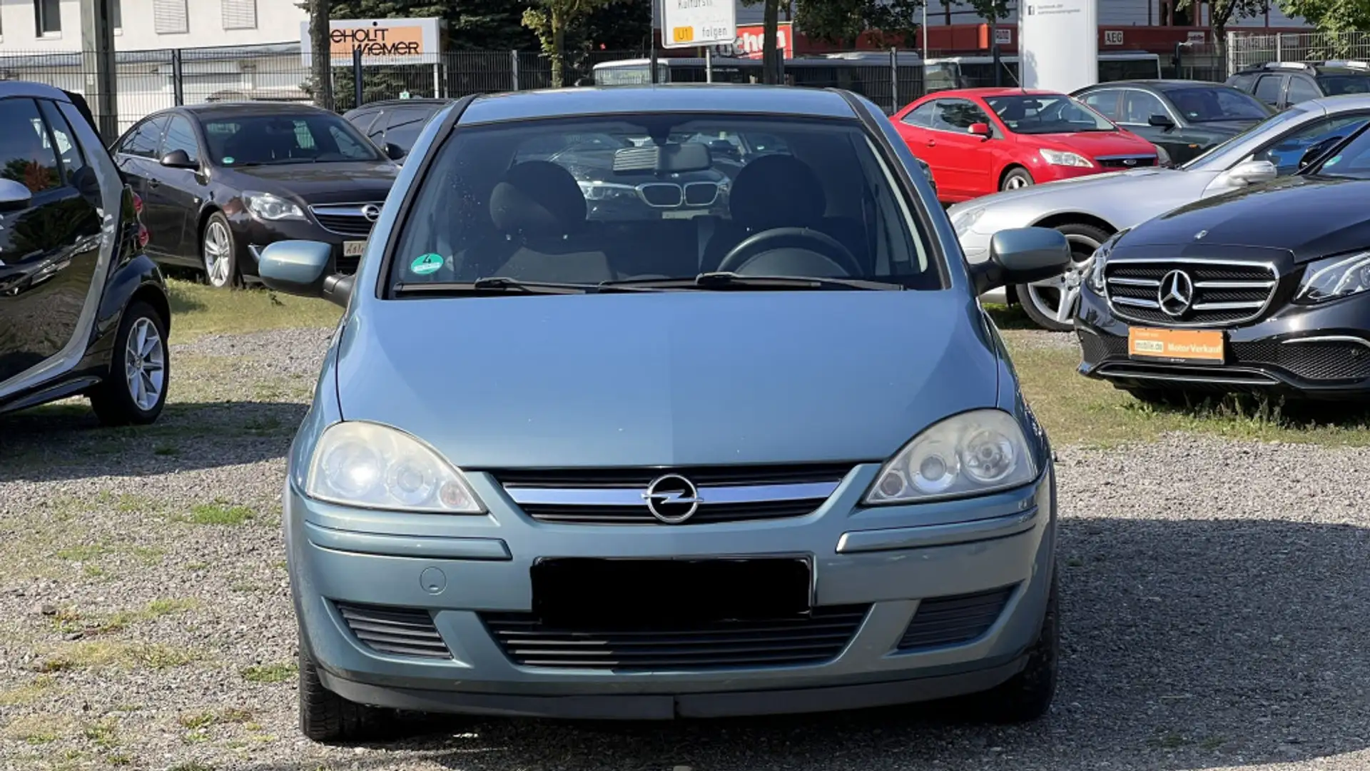Opel Corsa Edition Klimaaut. Rost vorhanden kein TÜV Silver - 2