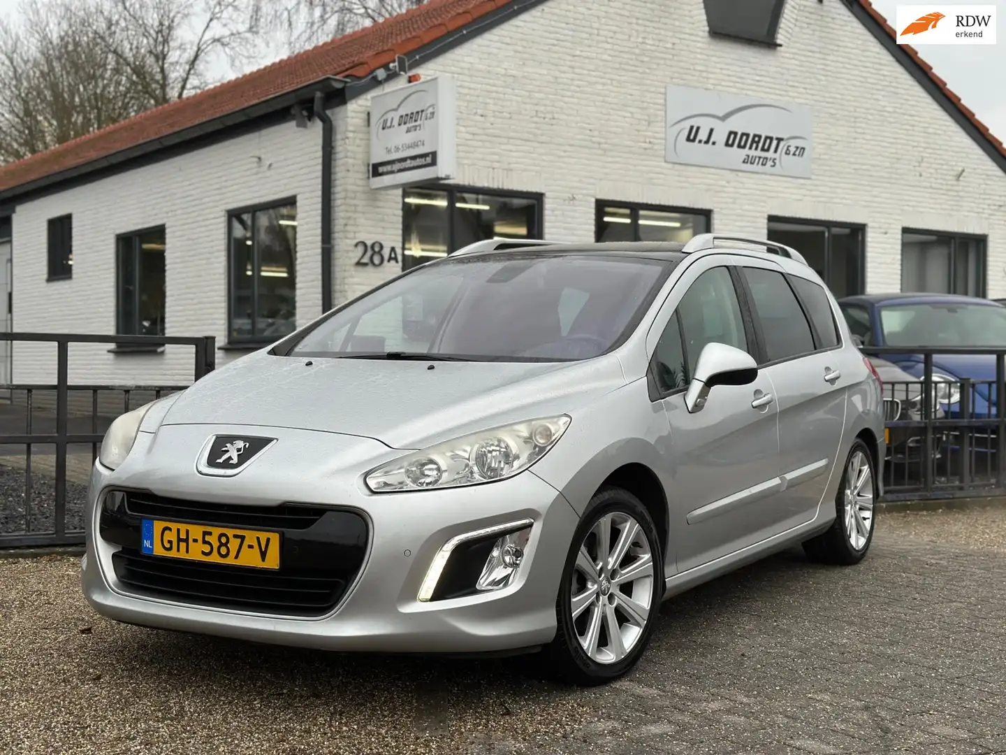 Peugeot 308 SW 1.6 THP Allure 7p netjes ! Grau - 1