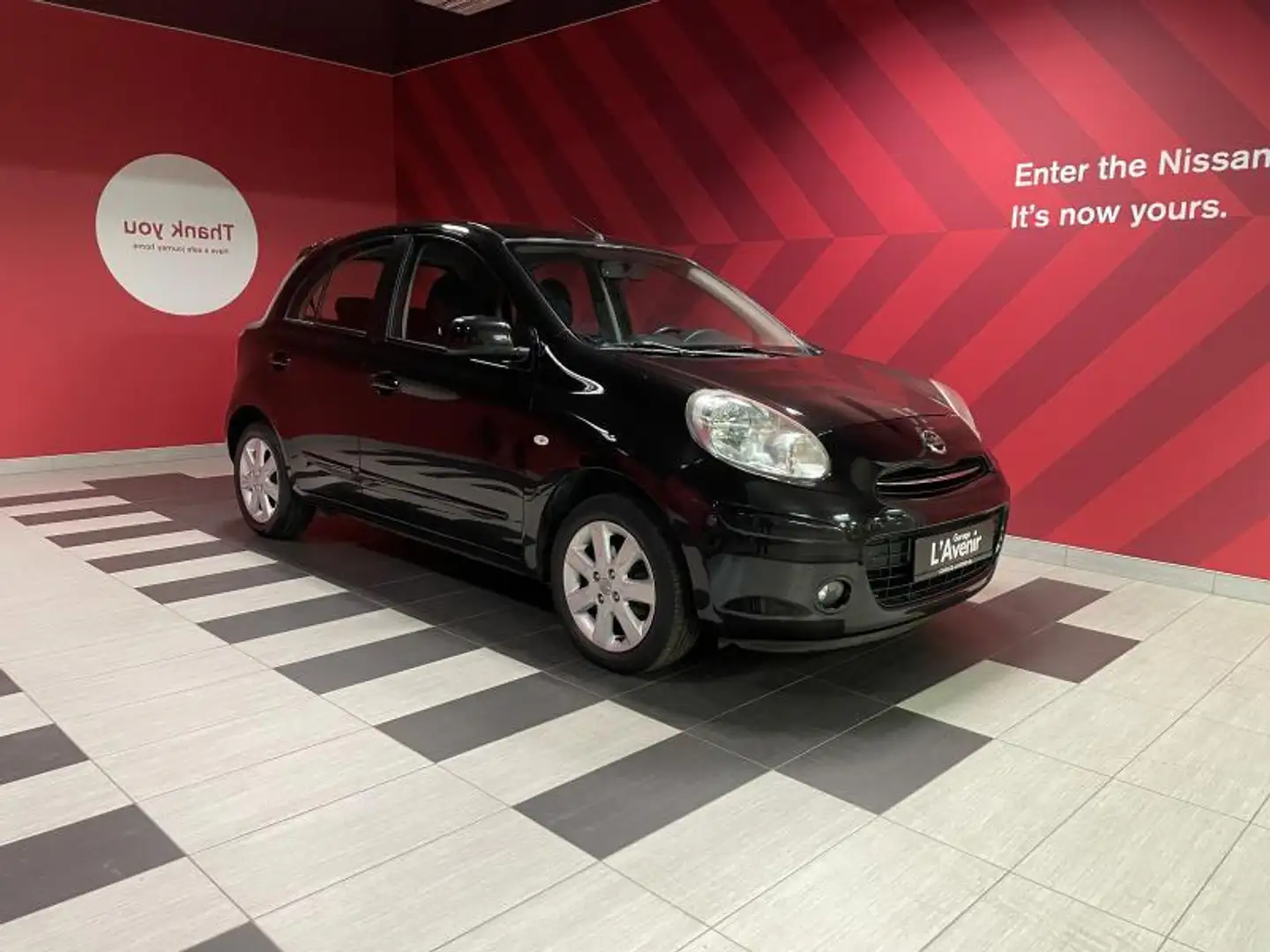 Nissan Micra . Чёрный - 1