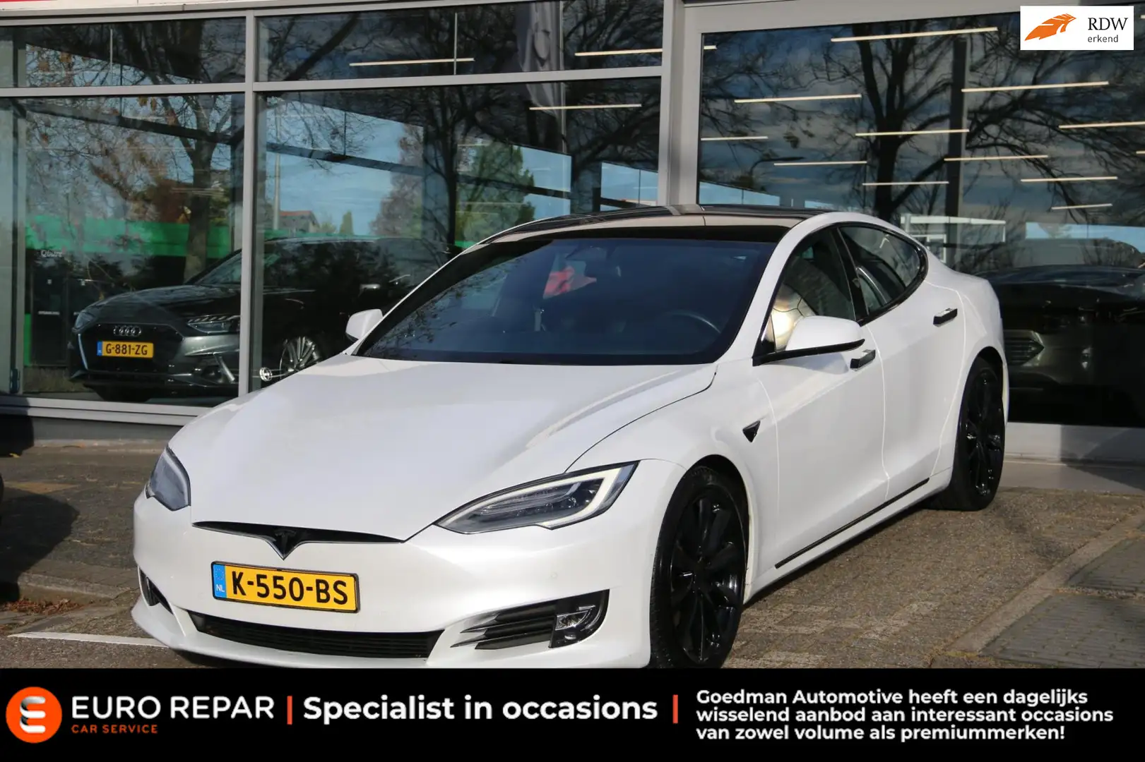Tesla Model S Long Range BTW AUTO 550KM! Wit - 1