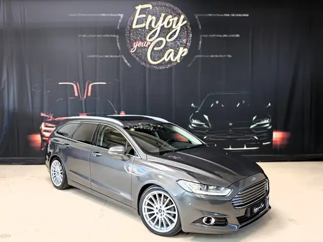 Ford Mondeo 2.0 TDCi 180 CV S&S Powershift SW Titanium Business CARPLAY | ANDROID AUTO | TETTO | ACC | LED | SEDILI CLIMATIZZATI |19"