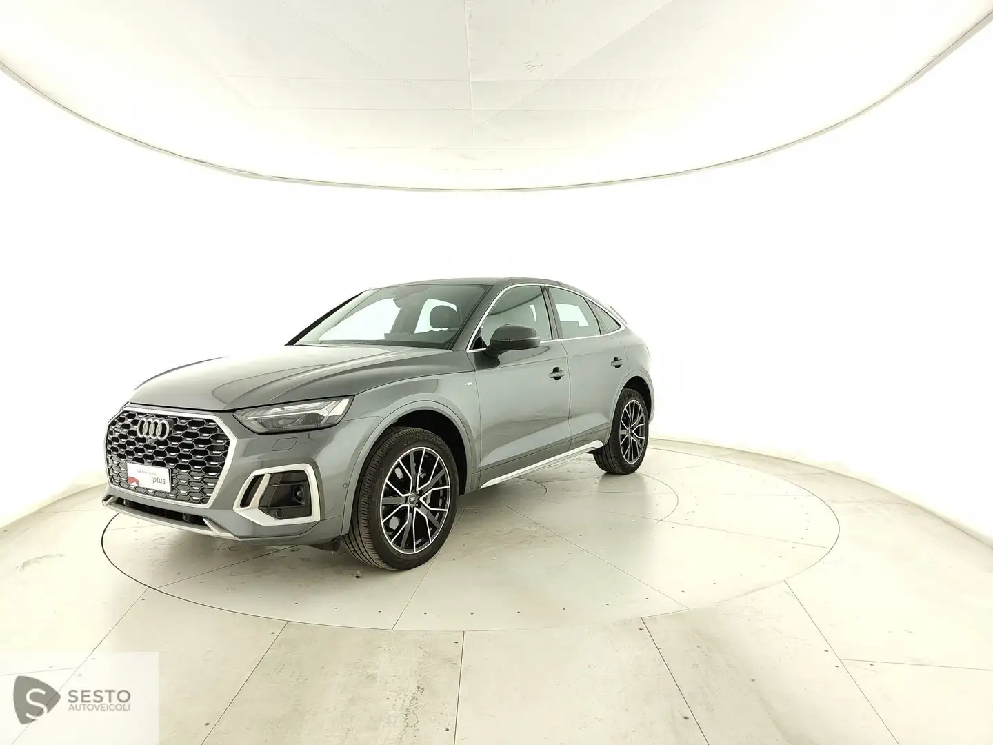 Audi Q5 I Sportback 2021 Sportback 40 2.0 tdi mhev 12V S Grigio - 1