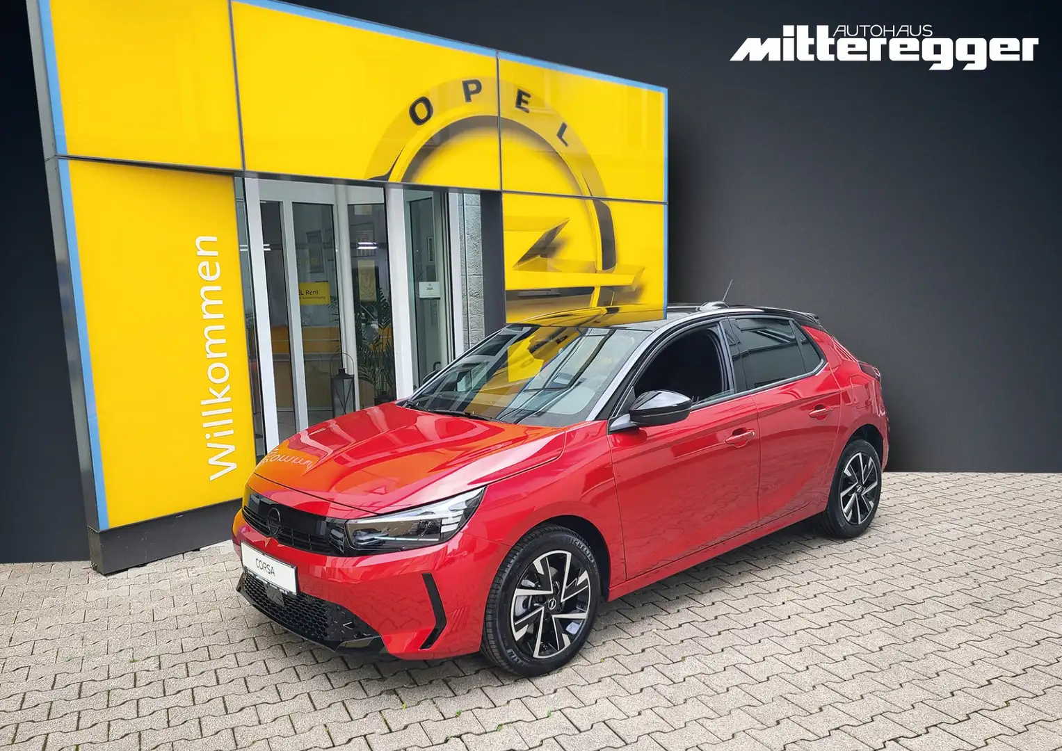Opel Corsa 1.2 Turbo YES, LHZ/SHZ, LED-Scheinwerfer, PDC,... Rouge - 1