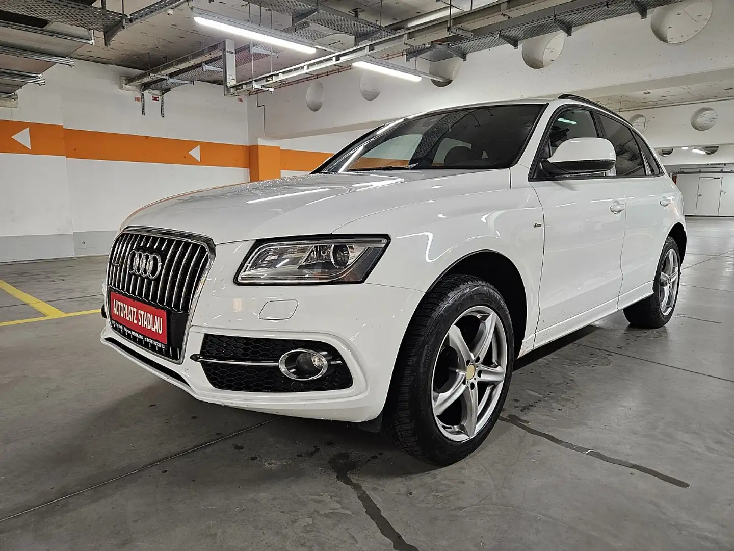 Audi Q5 2,0 TDI quattro Sport DPF S-tronic Weiß - 1