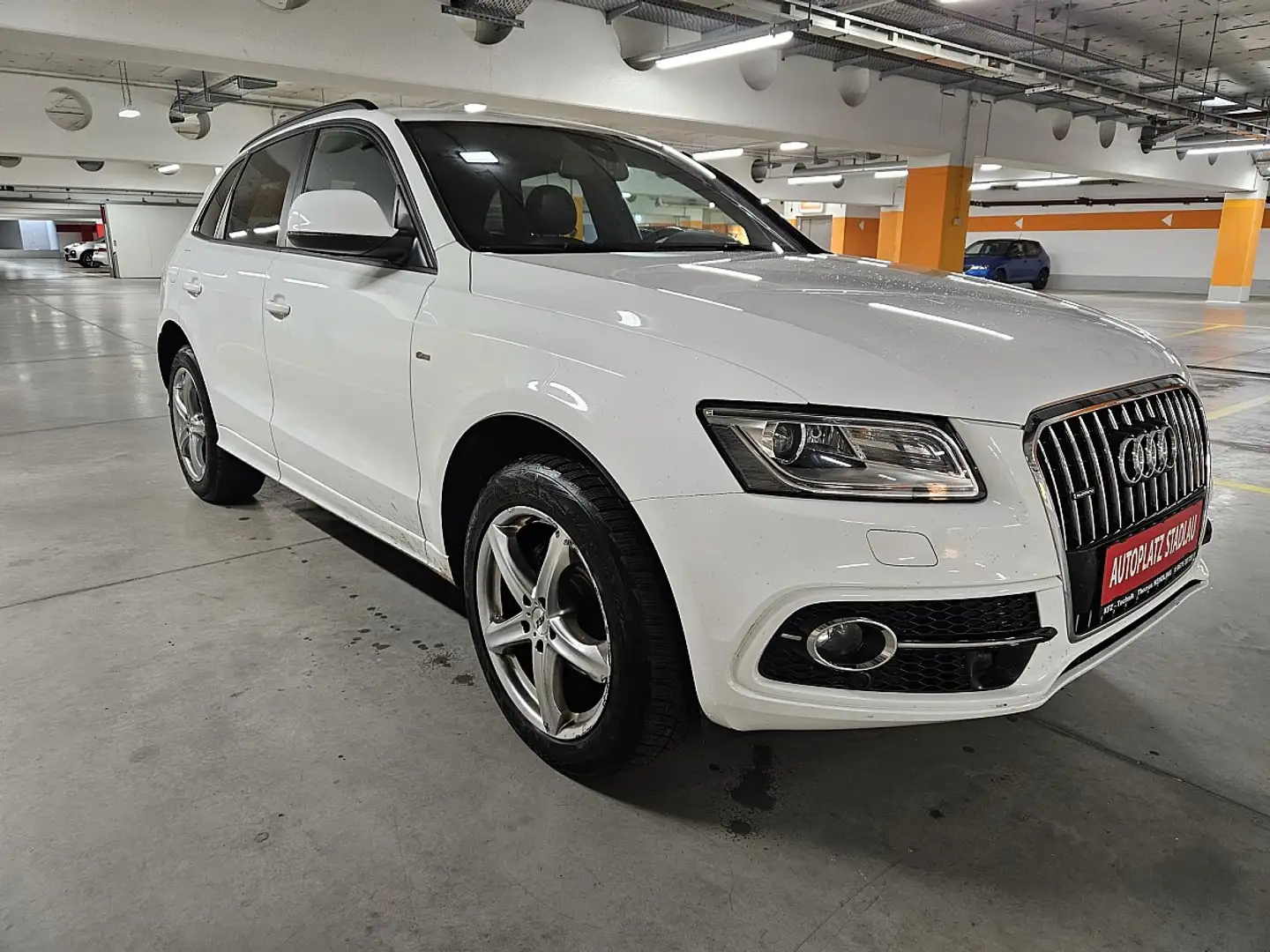 Audi Q5 2,0 TDI quattro Sport DPF S-tronic Weiß - 2