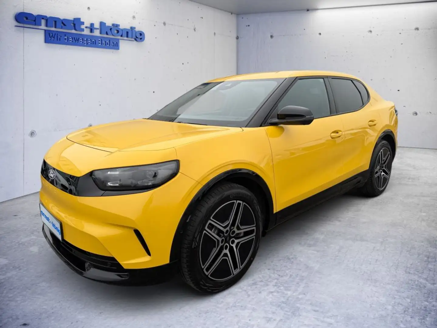 Ford Capri 77kWh RWD Premium Jaune - 1