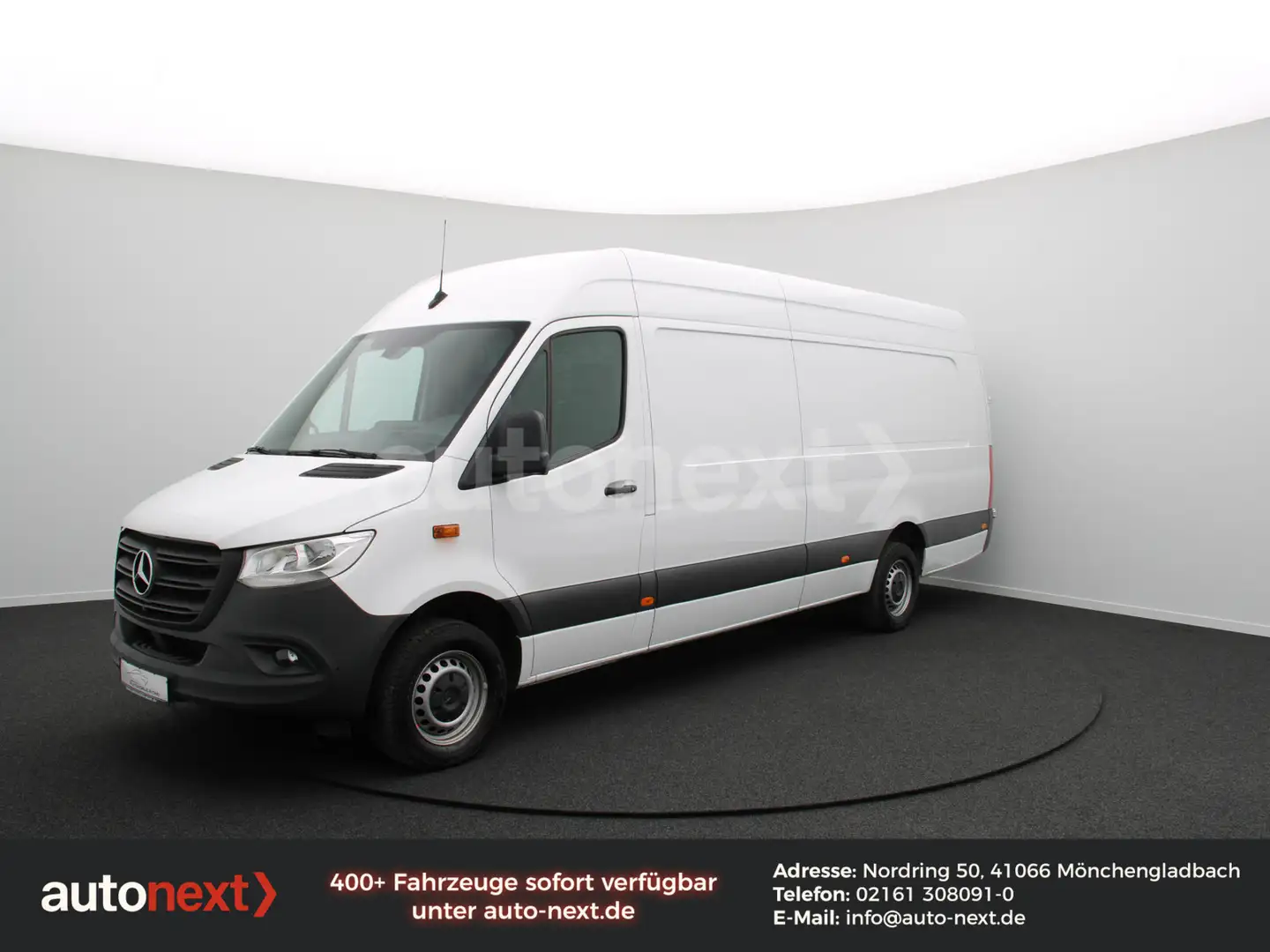 Mercedes-Benz Sprinter 317 *MAXI EXTRALANG* 360°+ NAVI 7154 Weiß - 1