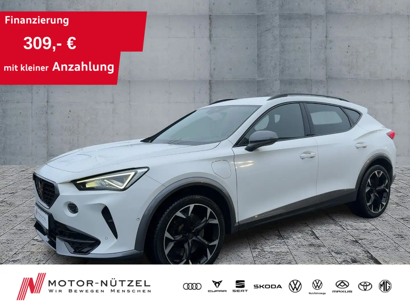 CUPRA Formentor 1.4 e-Hybrid DSG Voll-LED+NAV+ACC+RFK Weiß - 1