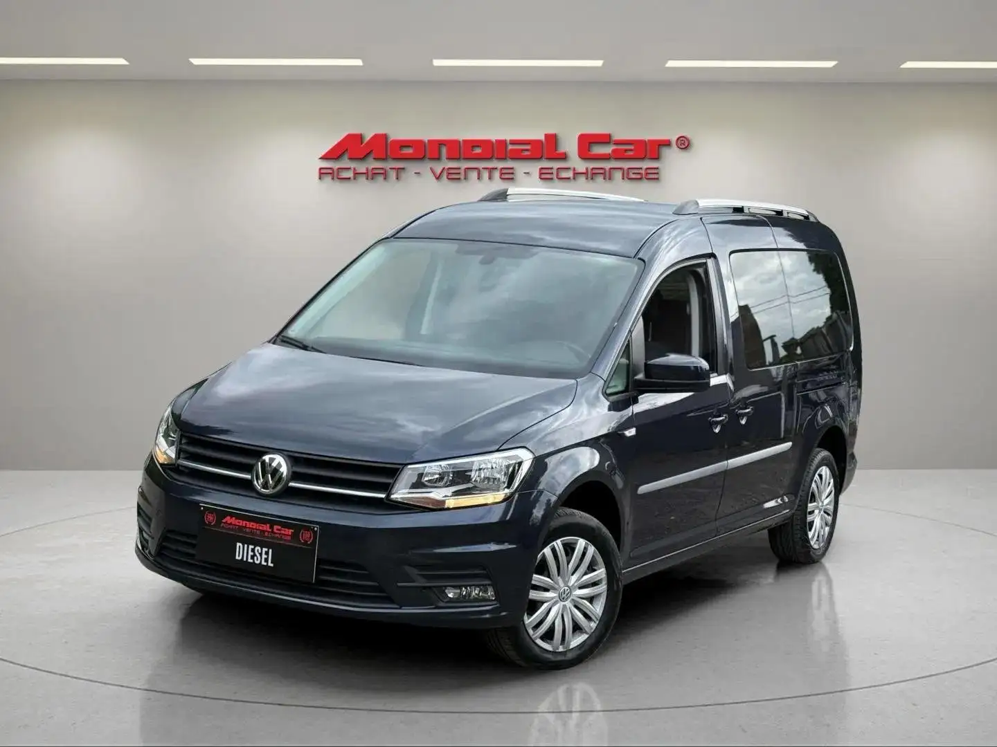 Volkswagen Caddy 2.0 CR TDi SCR * GPS * Bluetooth * TVA * GARANTIE* Blauw - 1