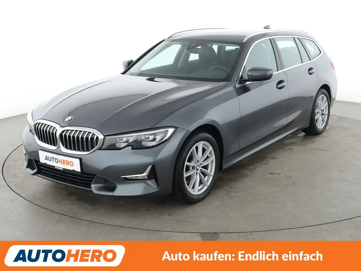 BMW 320d Mild-Hybrid xDrive Luxury Line Aut.*NAVI*LED* Gris - 1