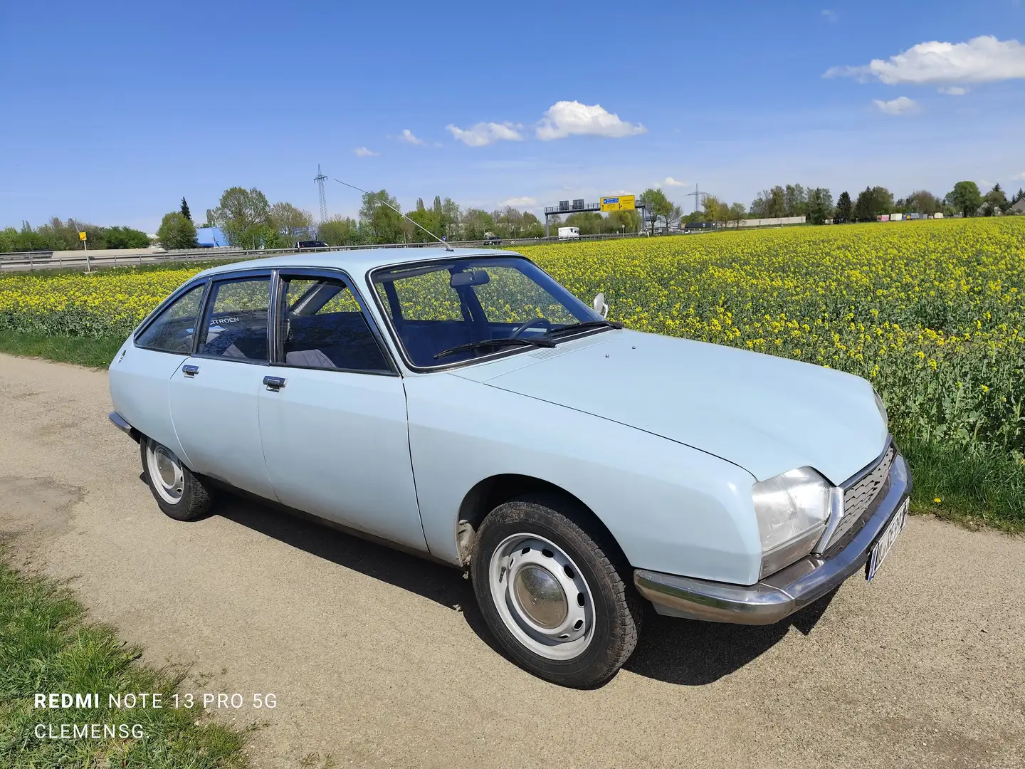 Citroen GSA GS. Albastru - 1