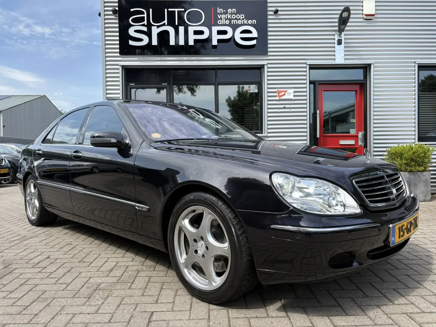 Mercedes-Benz S 600 Lang V12 -UNIEK!-ORIGINEEL NEDERLANDS!-ADAPTIVE CR Zwart - 2