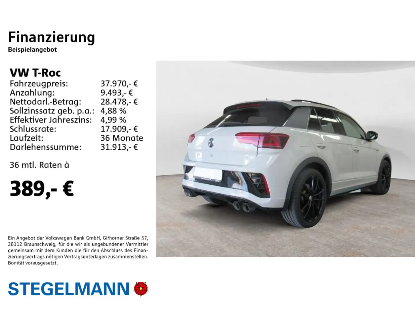 Volkswagen T-Roc "R" 2.0 TSI DSG 4M *Pano*AHK*Matrix-LED*Na Gris - 2