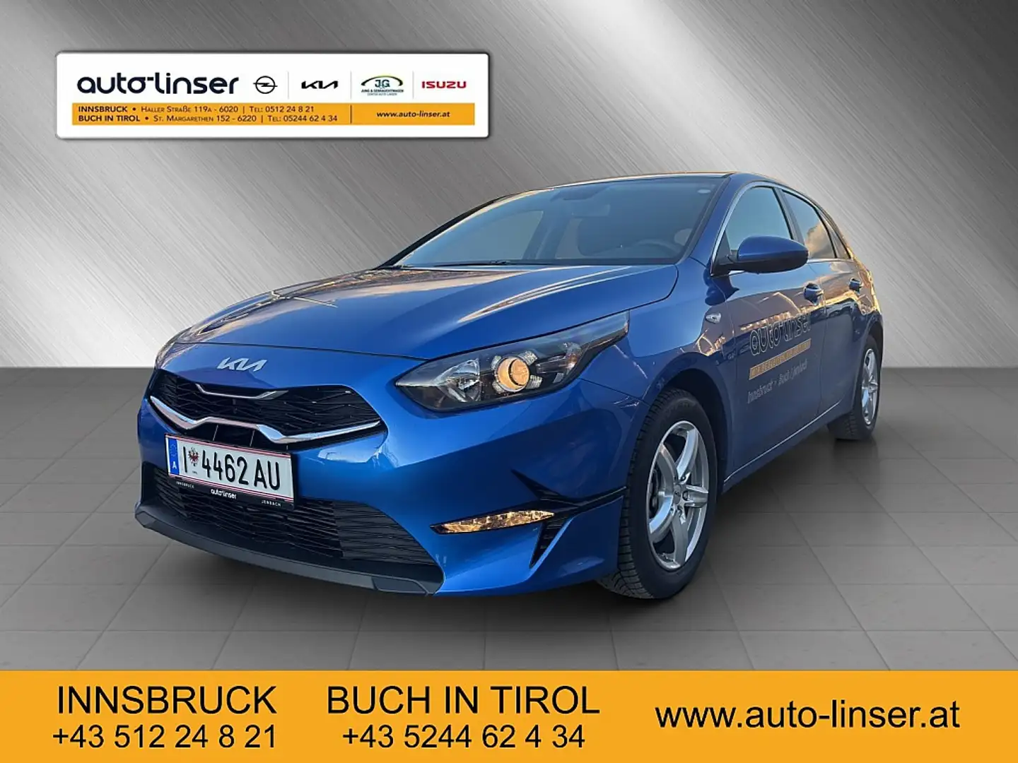 Kia Ceed / cee'd ceed 1,5 TGDI Silber Blau - 1